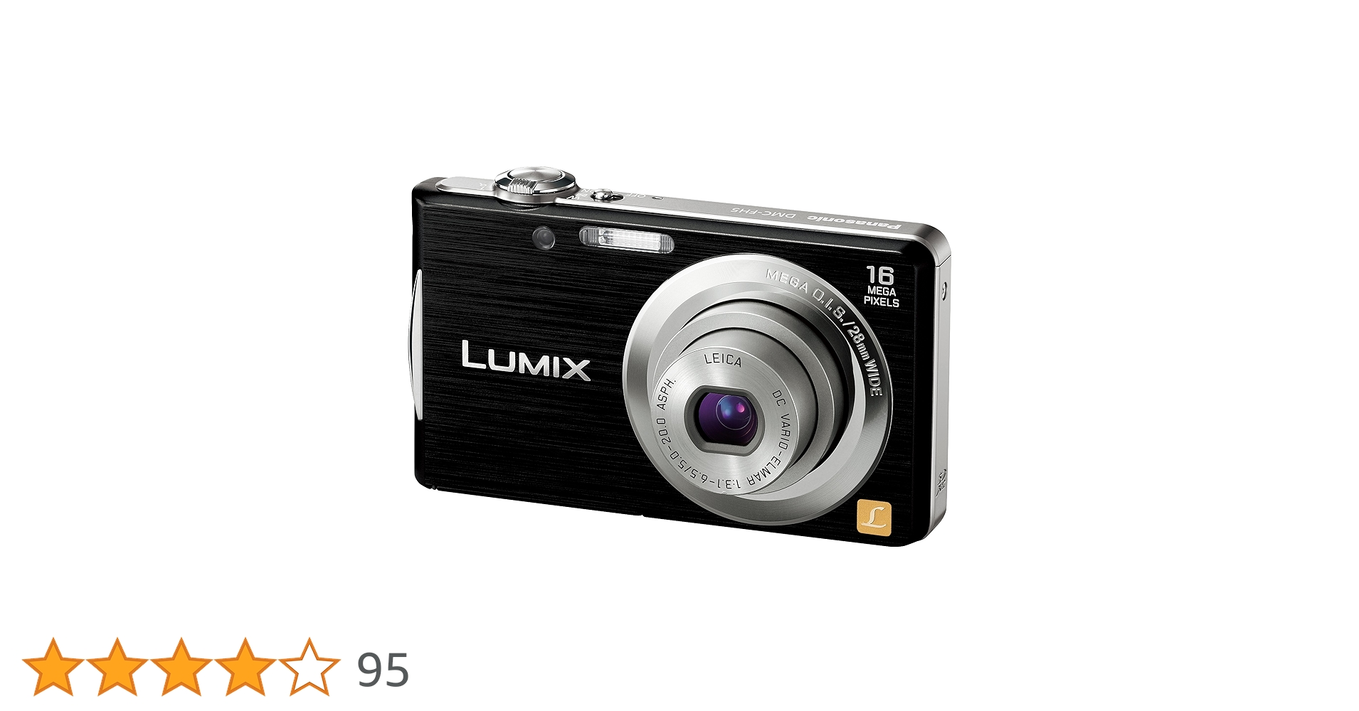 Amazon | パナソニック デジタルカメラ LUMIX FH5 ブラック DMC