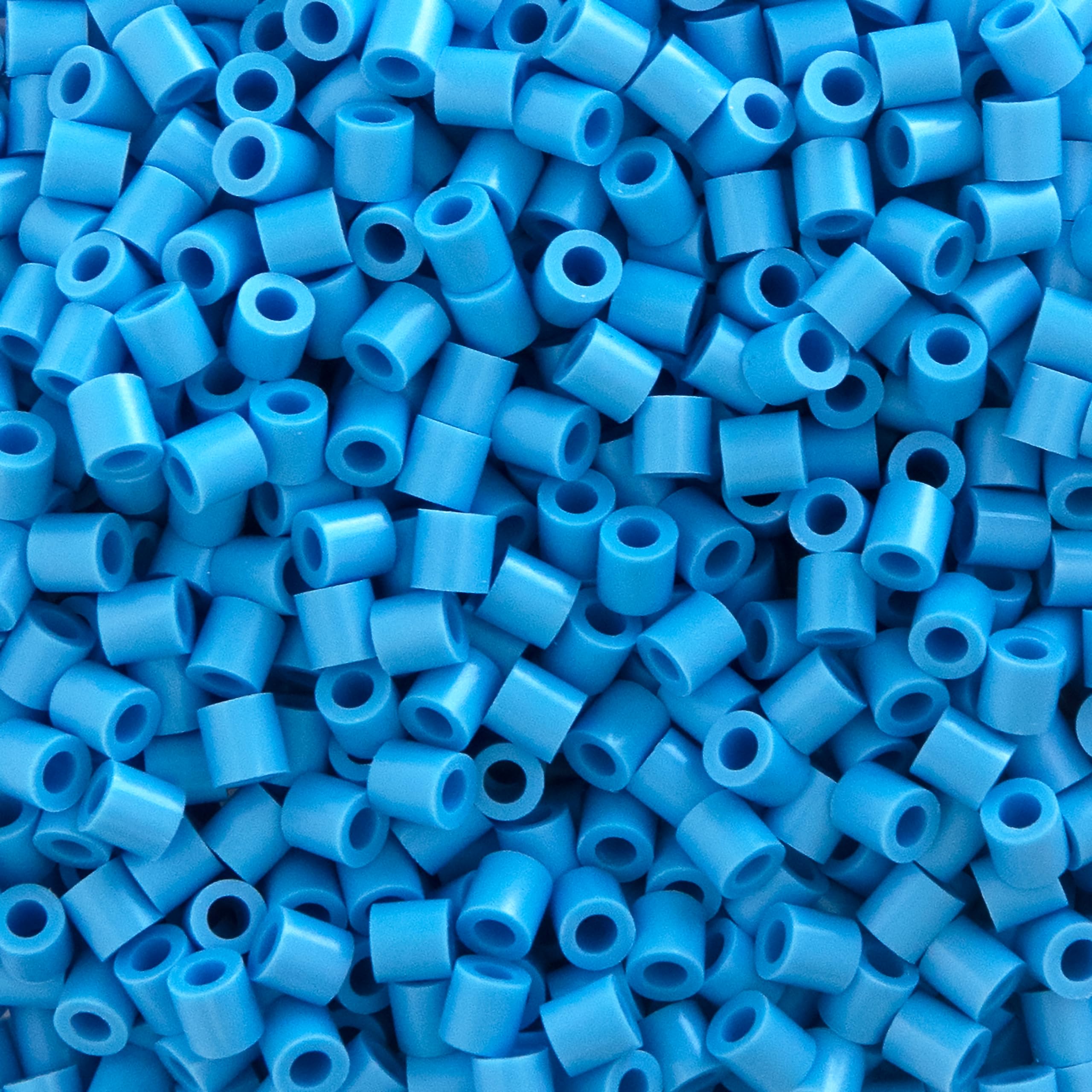 Perler 83-99788 Lot de 3 000 perles fusibles pour activités artisanales Bleu pastel, bleu clair et bleu foncé