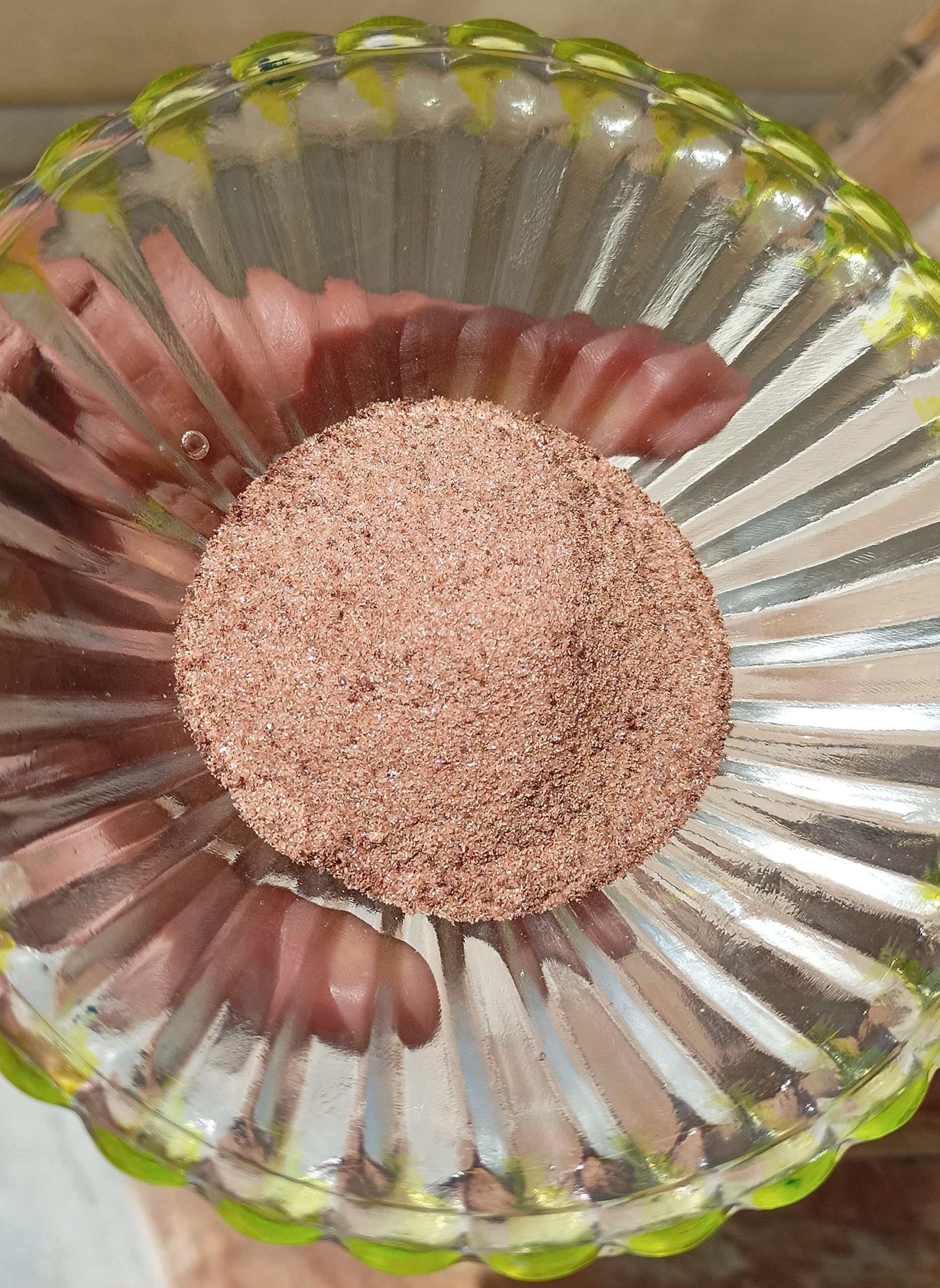 Red Garnet Natural Gemstone Fine Crushed Powder, Resin Jewelry Making, Inlay Work Art - 10 Gram/ 50 Ct