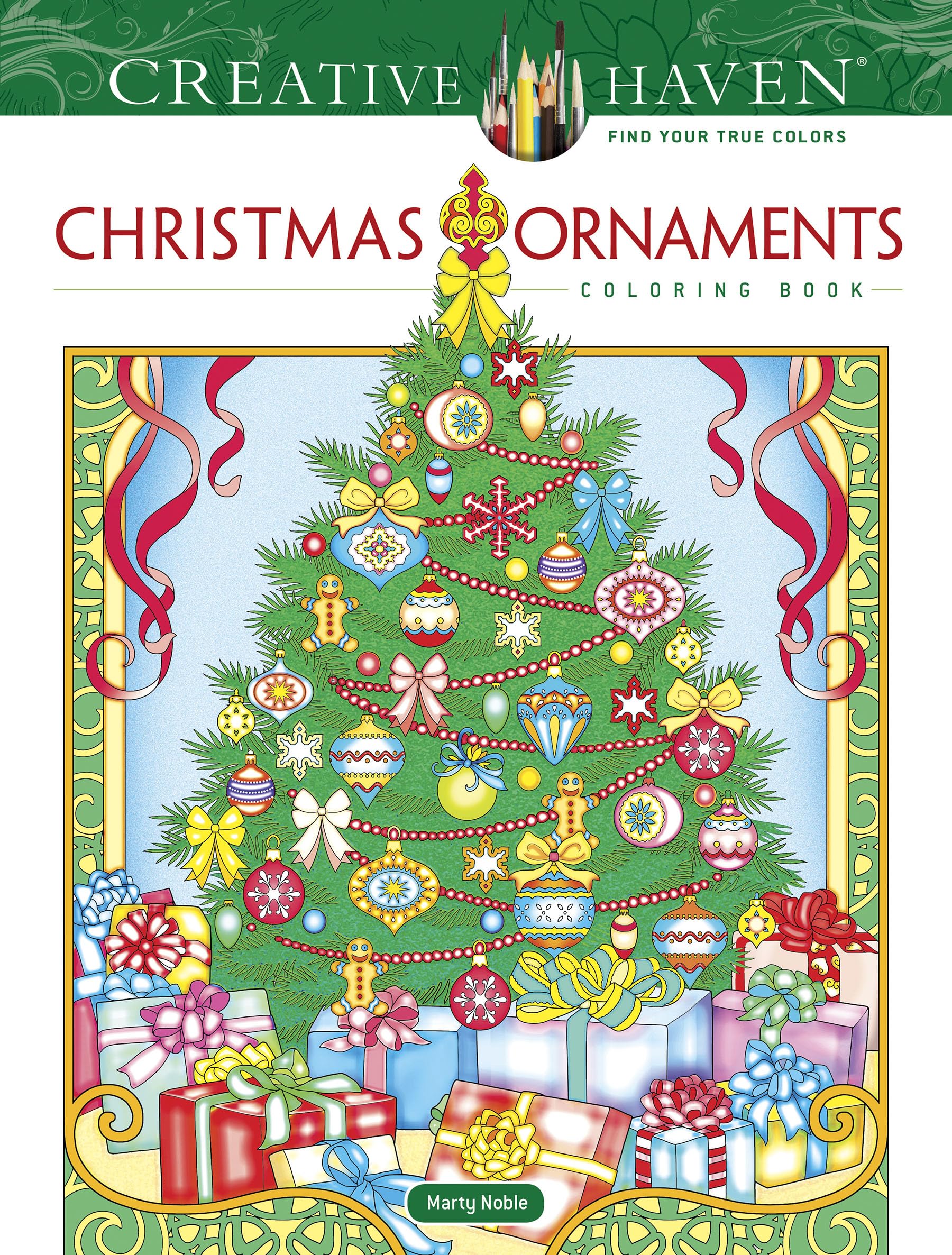 Creative Haven Christmas Ornaments Coloring Book (Adult Coloring Books: Christmas)