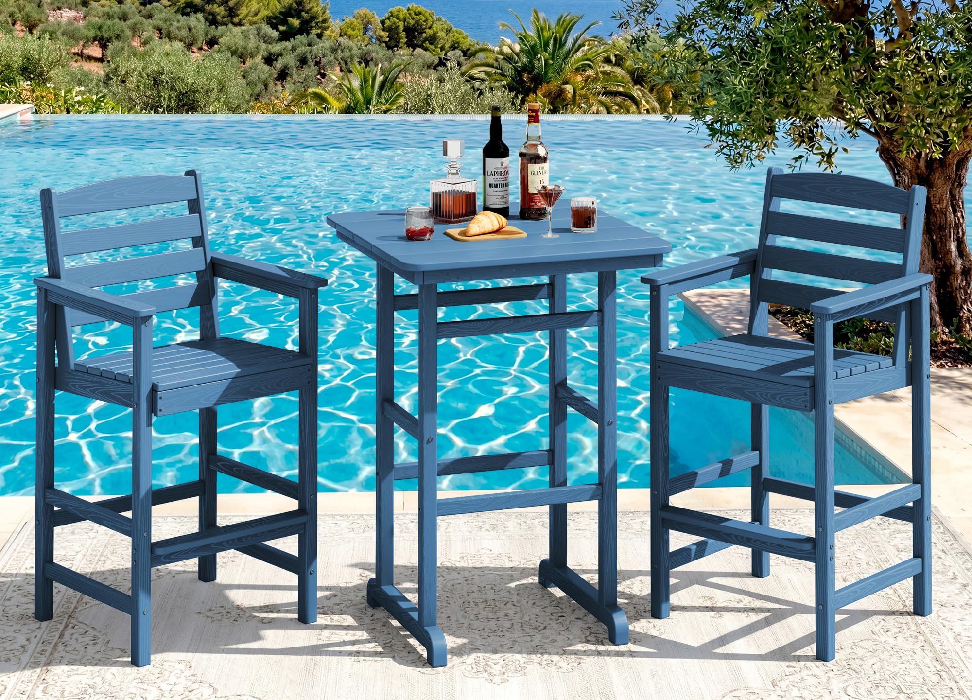 SERWALL Adirondack Bar Set