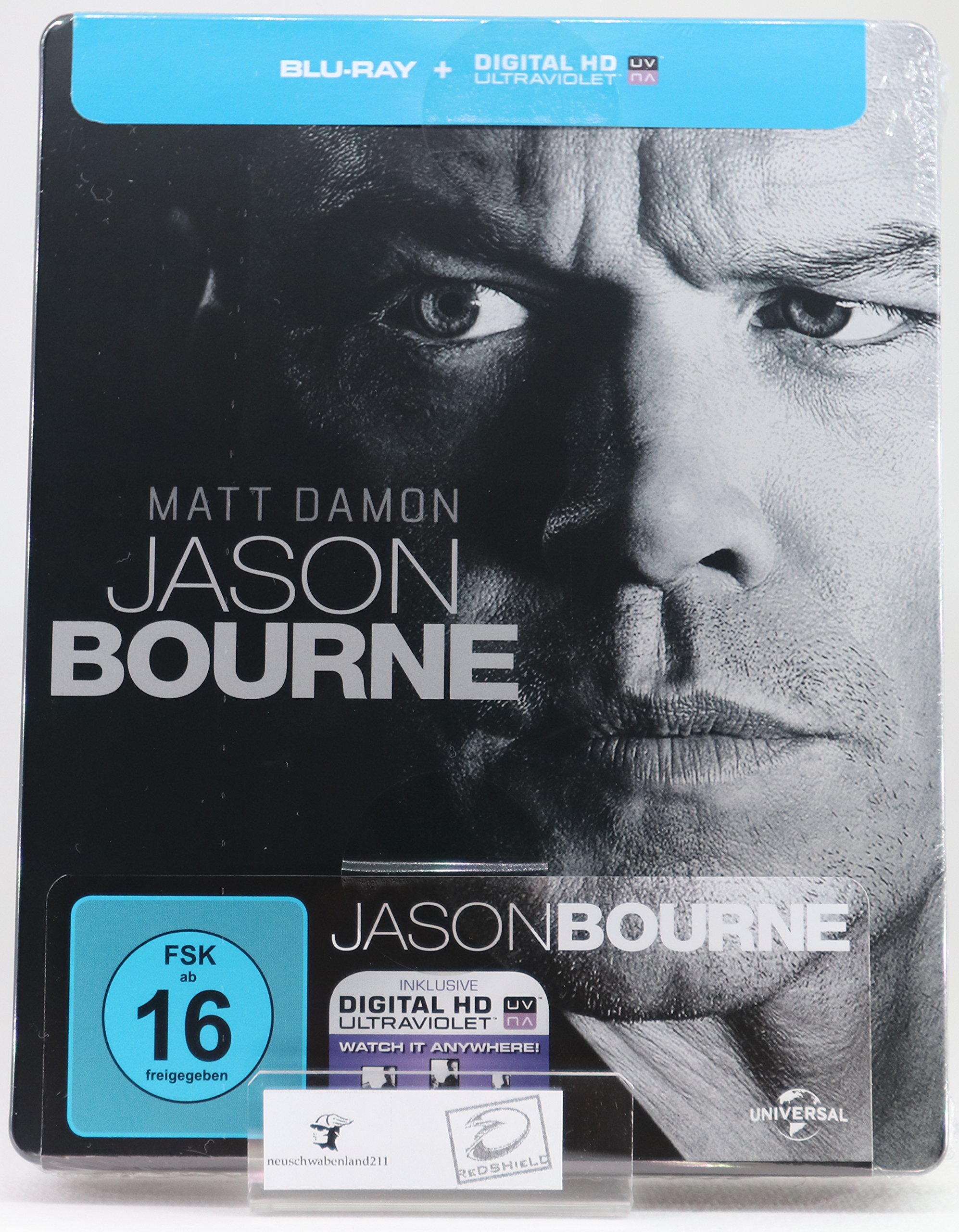 Jason Bourne - Esclusiva edizione limitata Steelbook - Digital Code - Blu-ray