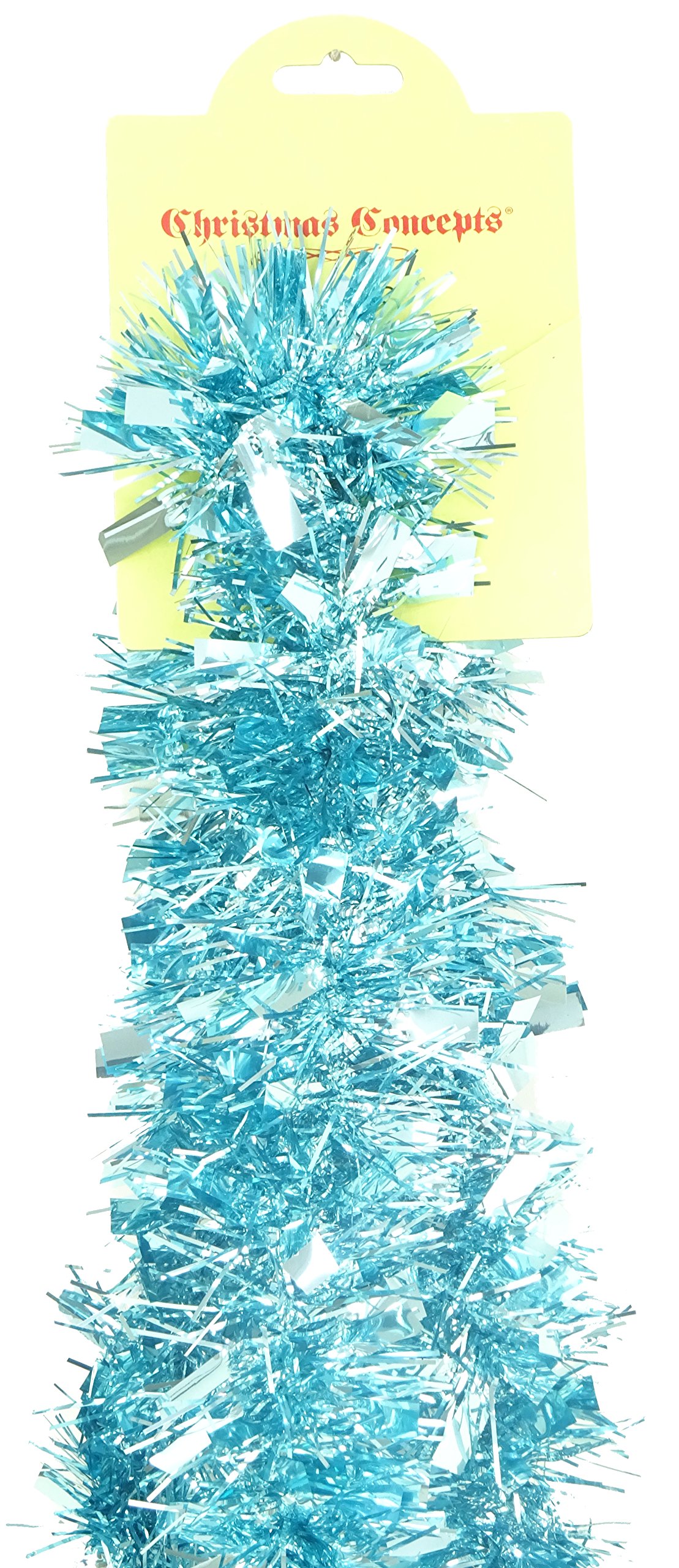 Amazon.com: 聖誕節概念2 公尺粗/精美的聖誕錫- 聖誕節裝飾錫(冰藍) : 居家與廚房