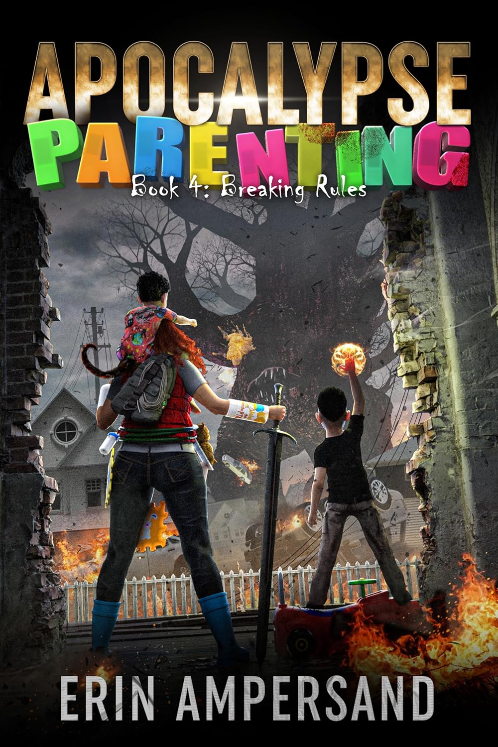 Breaking Rules: Apocalypse Parenting, Book 4 of a LitRPG adventure      Kindle Edition