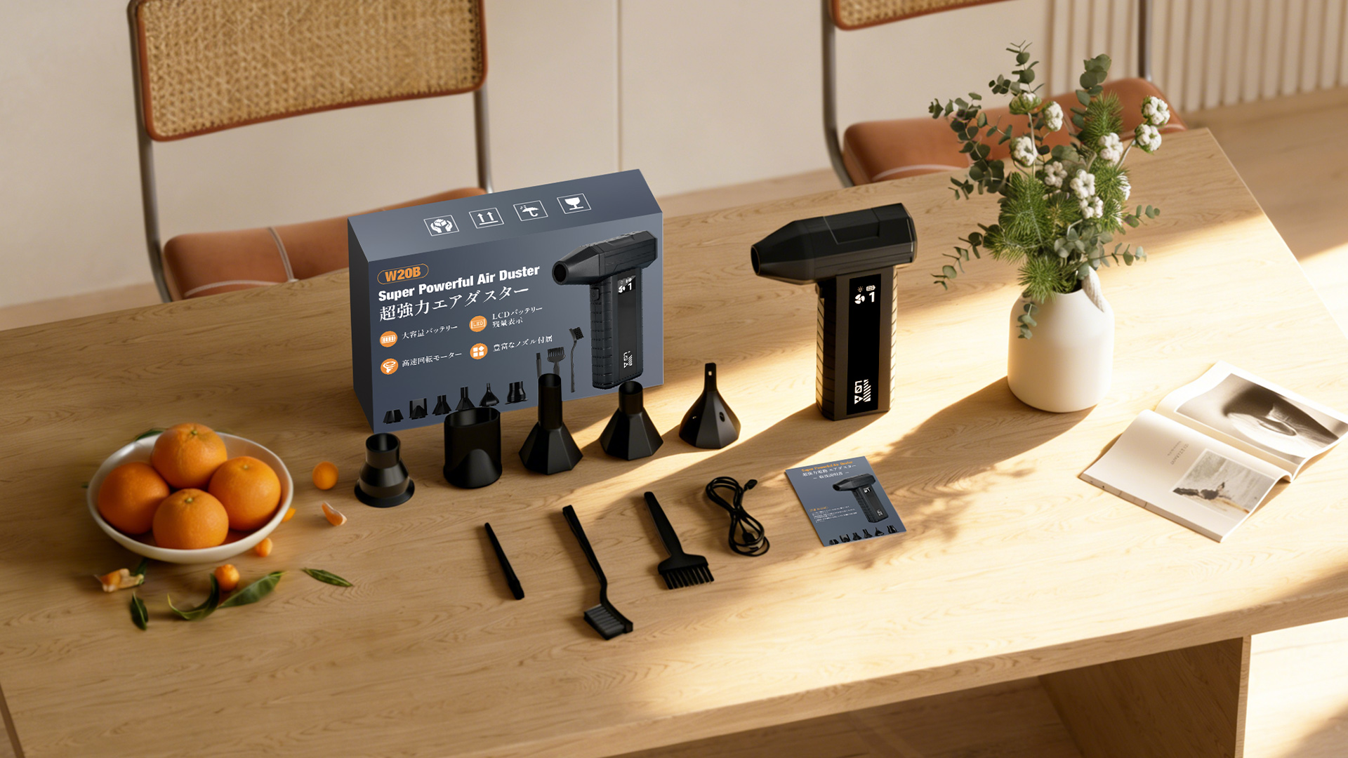 Amazon | X XBEN エアダスター【 超強爆風】ブロアー 最強風力120m/s