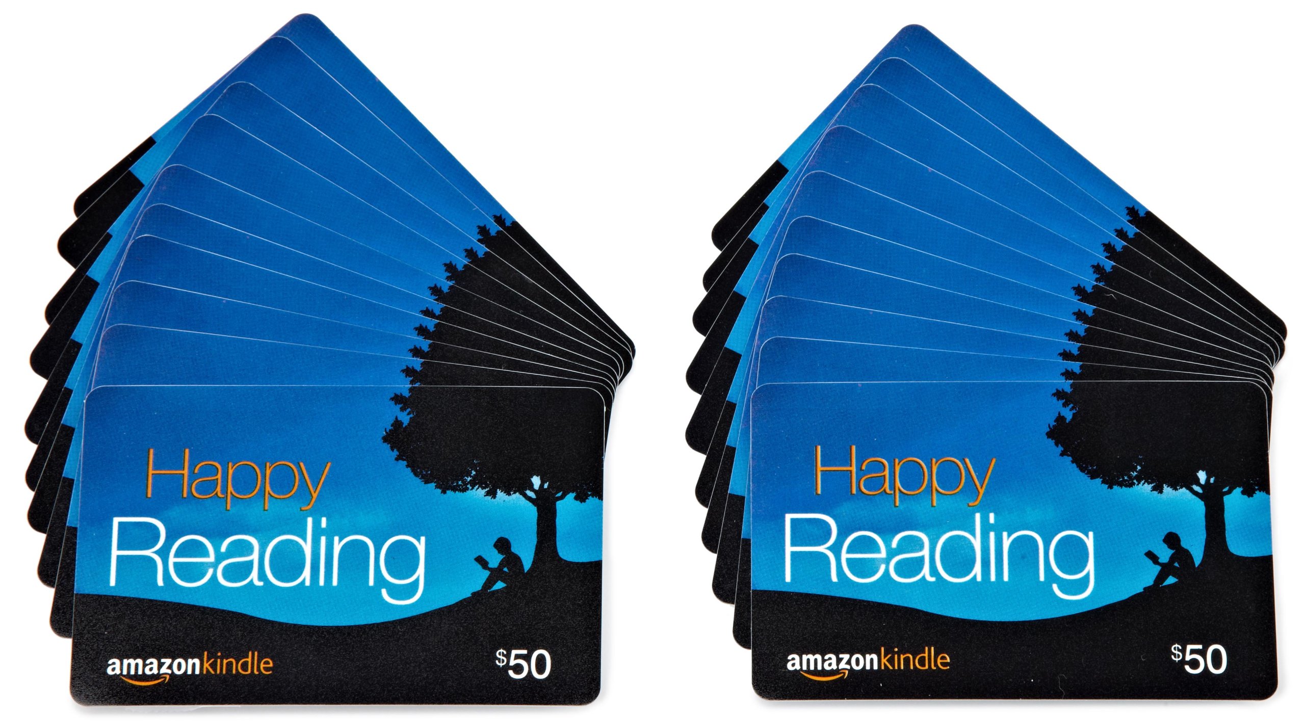 Amazon.com: Amazon.com $50 Gift Cards, Pack of 20 (Amazon Kindle Card  Design) : Gift Cards