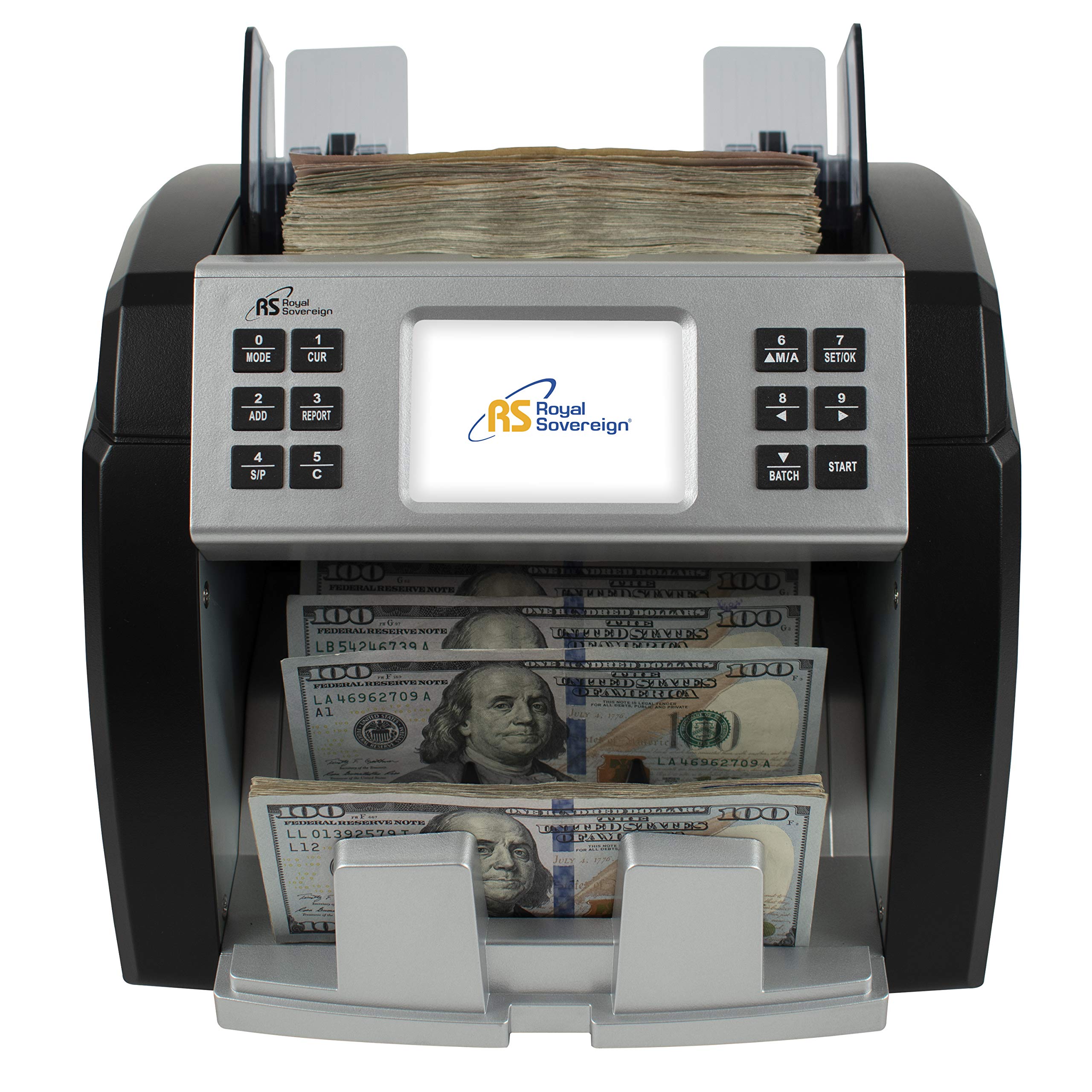 Amazon.com : Royal Sovereign, RSIRBCEP1600, RBC-EP1600 Bank Grade Counter,  1 Each, Black : Office Products