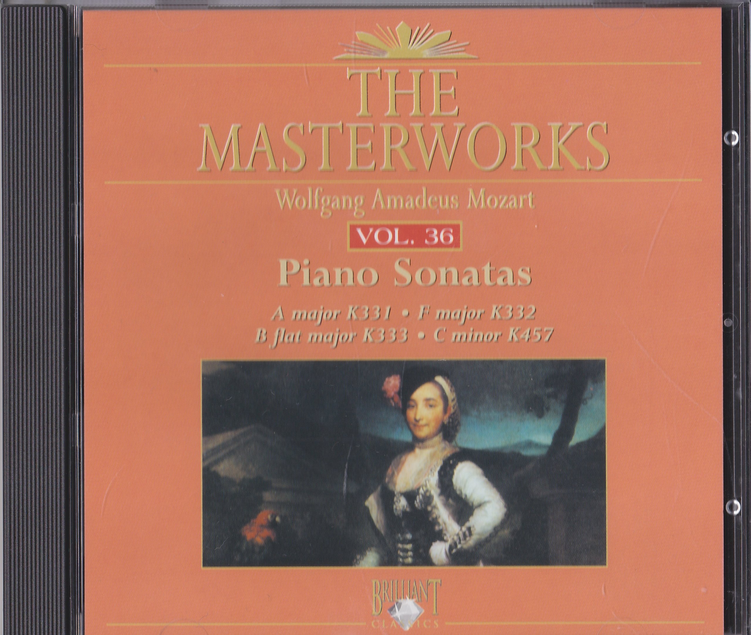 The Masterworks Vol. 36: Piano Sonatas K331, K332, K333, K457 [Audio CD] THESE SELLERS