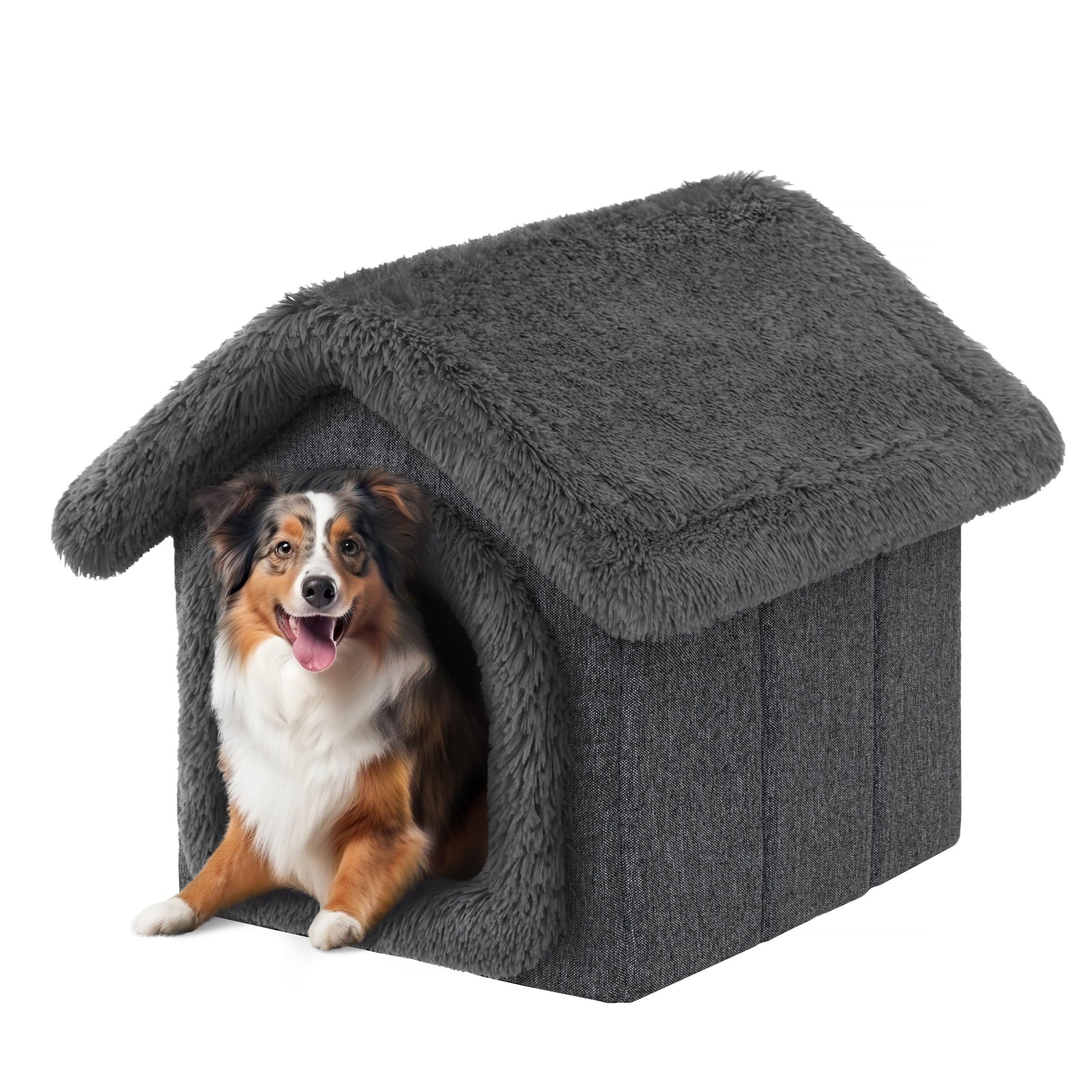 Hondenmand/hondenkussen - grijs - 48 x 60 x 18 cm - Huisdieren kussen - Action products - warenhuis
