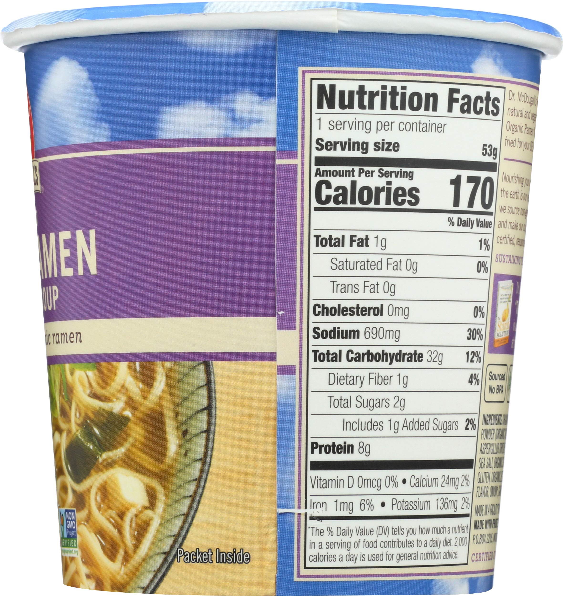 Dr Mcdougalls Soup Bgcup Miso 1.9 OZ