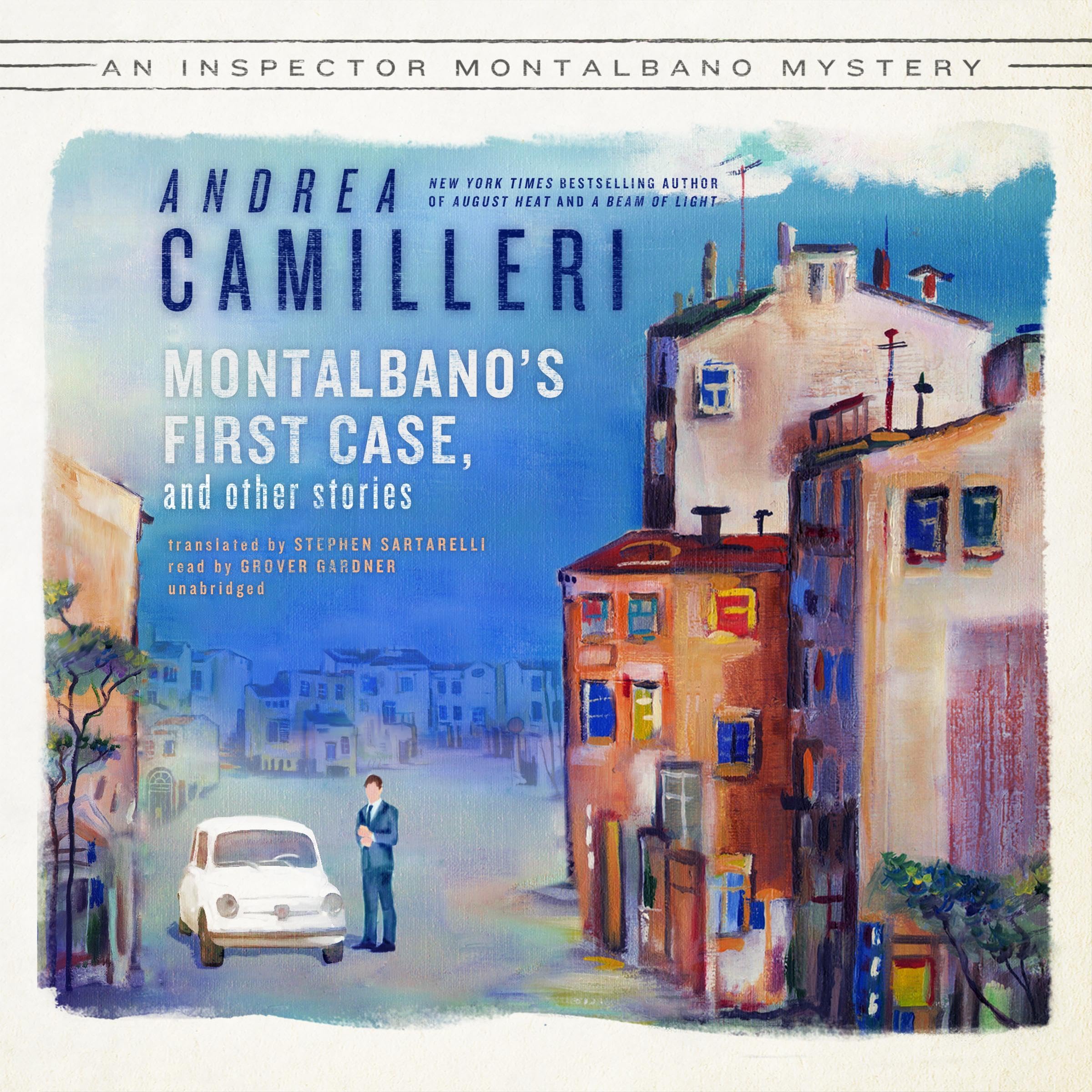 Cover art for Montalbano’s First Case and Other Stories