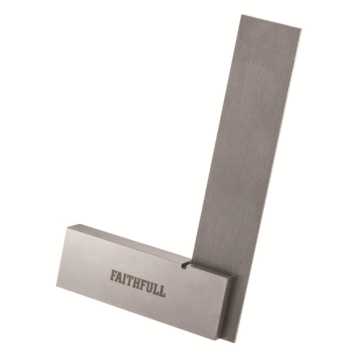 Engineers Steel Try Square 75mm (3in) – Precision Ground, Hardened Steel Blade, Accurate Marking, Measuring & Layout Tool for Metalworking & Woodworking