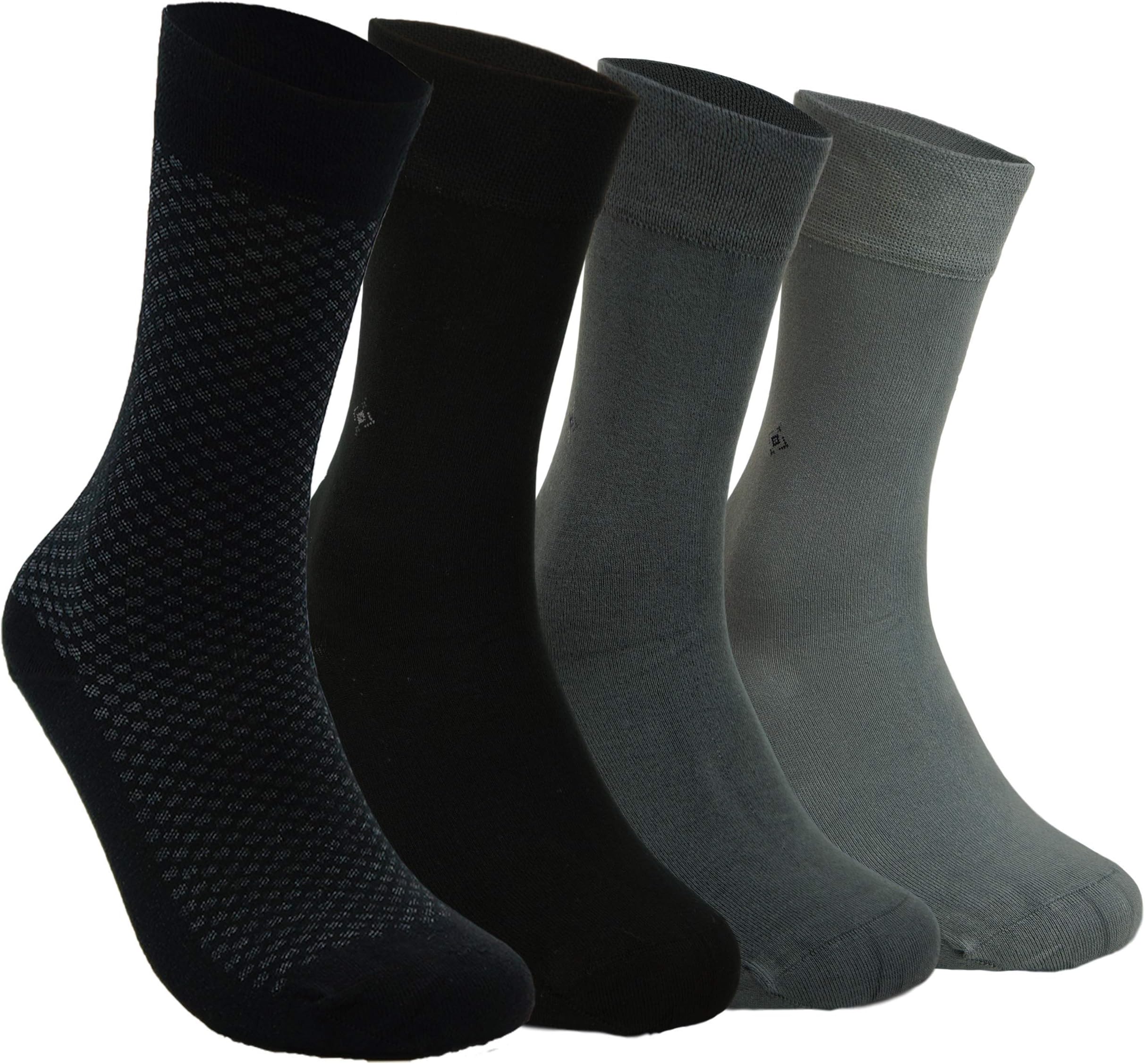 Bamboo Dress Socks;Seamless Toe,Unisex,Super Soft-Made in