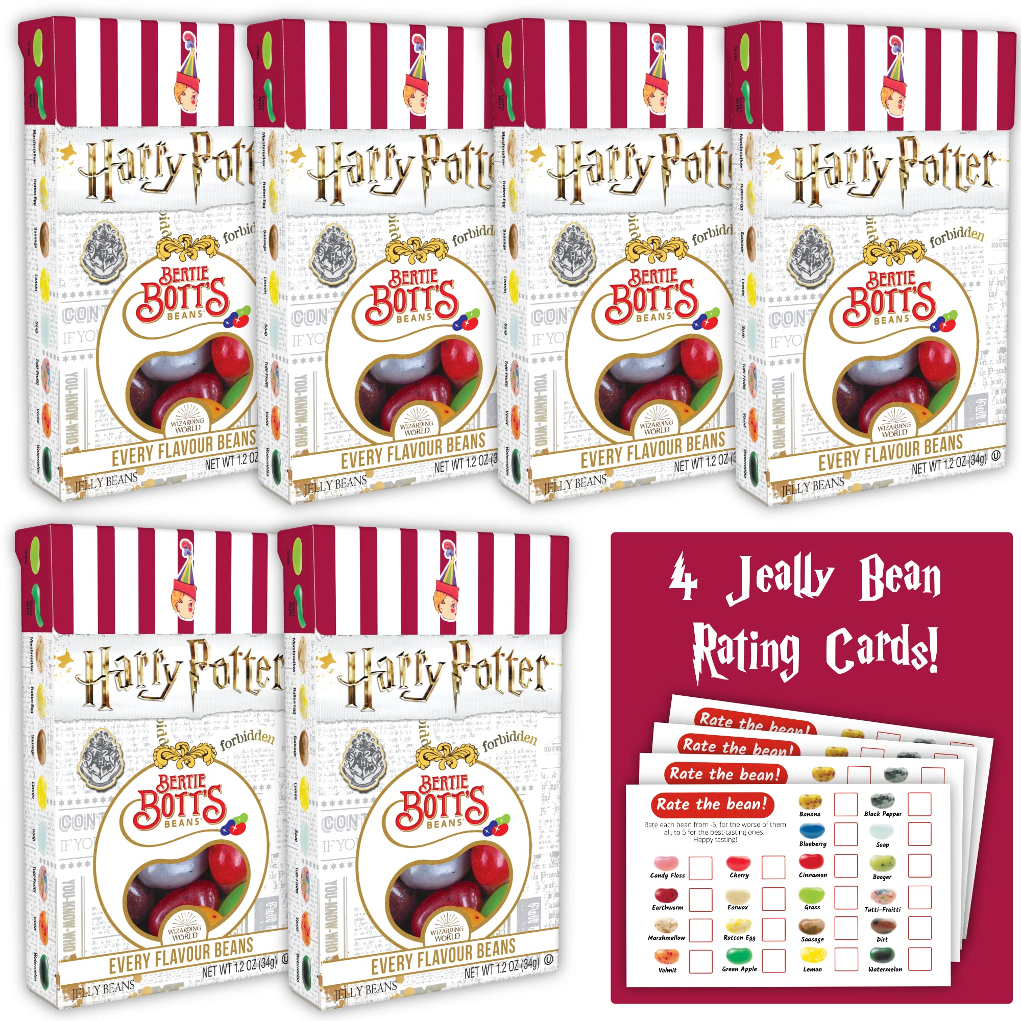 Harry Potter Jelly Beans Harry Potter Candy 1.2 oz. Bertie Botts