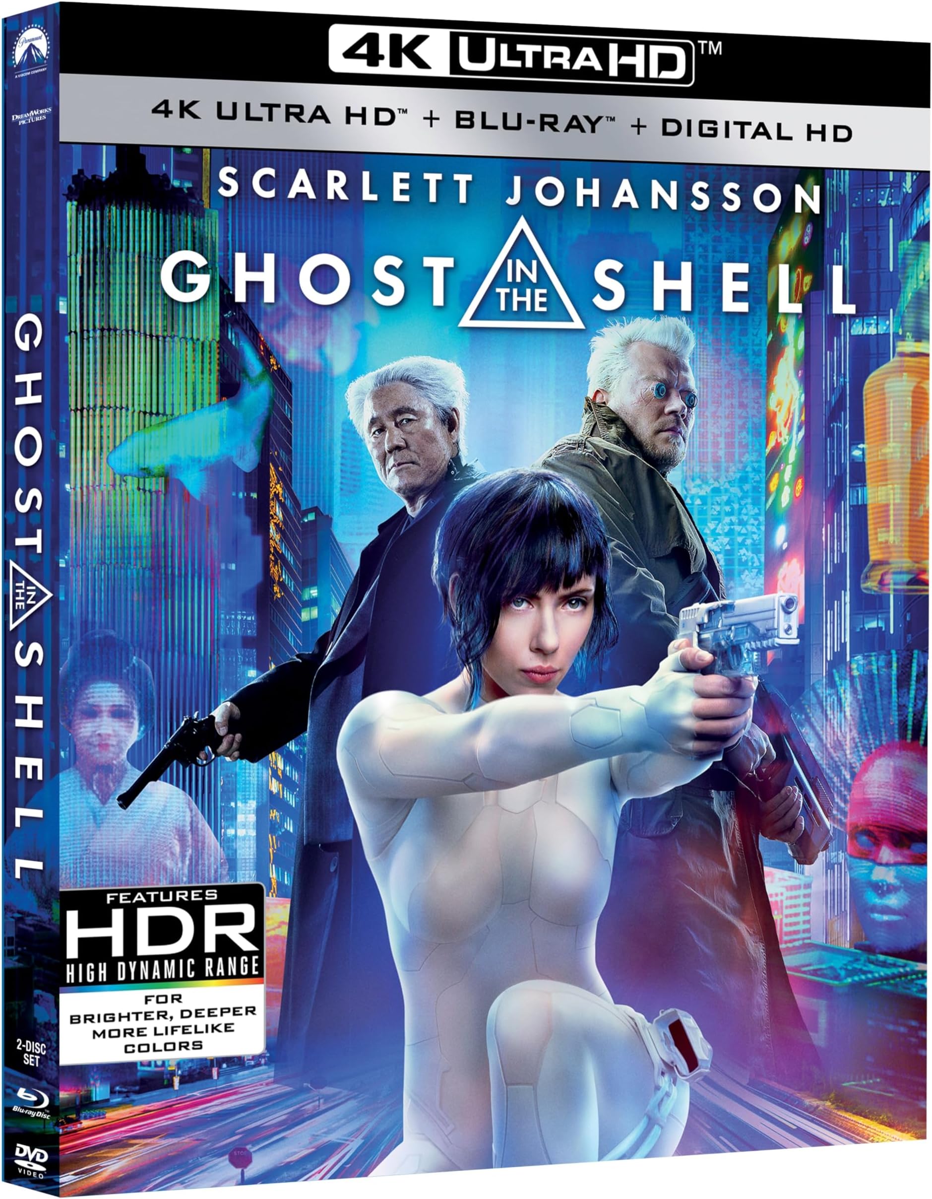 Ghost in the Shell (4K UHD + Blu-ray + Digital)