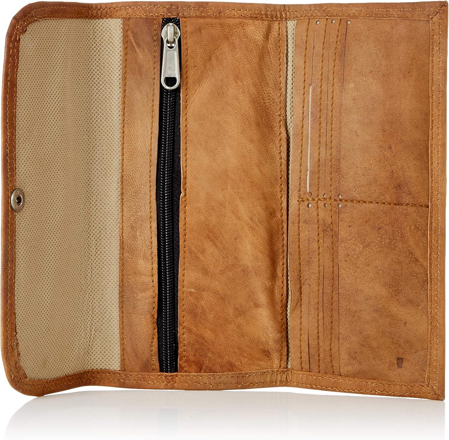 Pure Leather Vintage Handmade Wallet - For Women With Cardholder By Wild Hazel