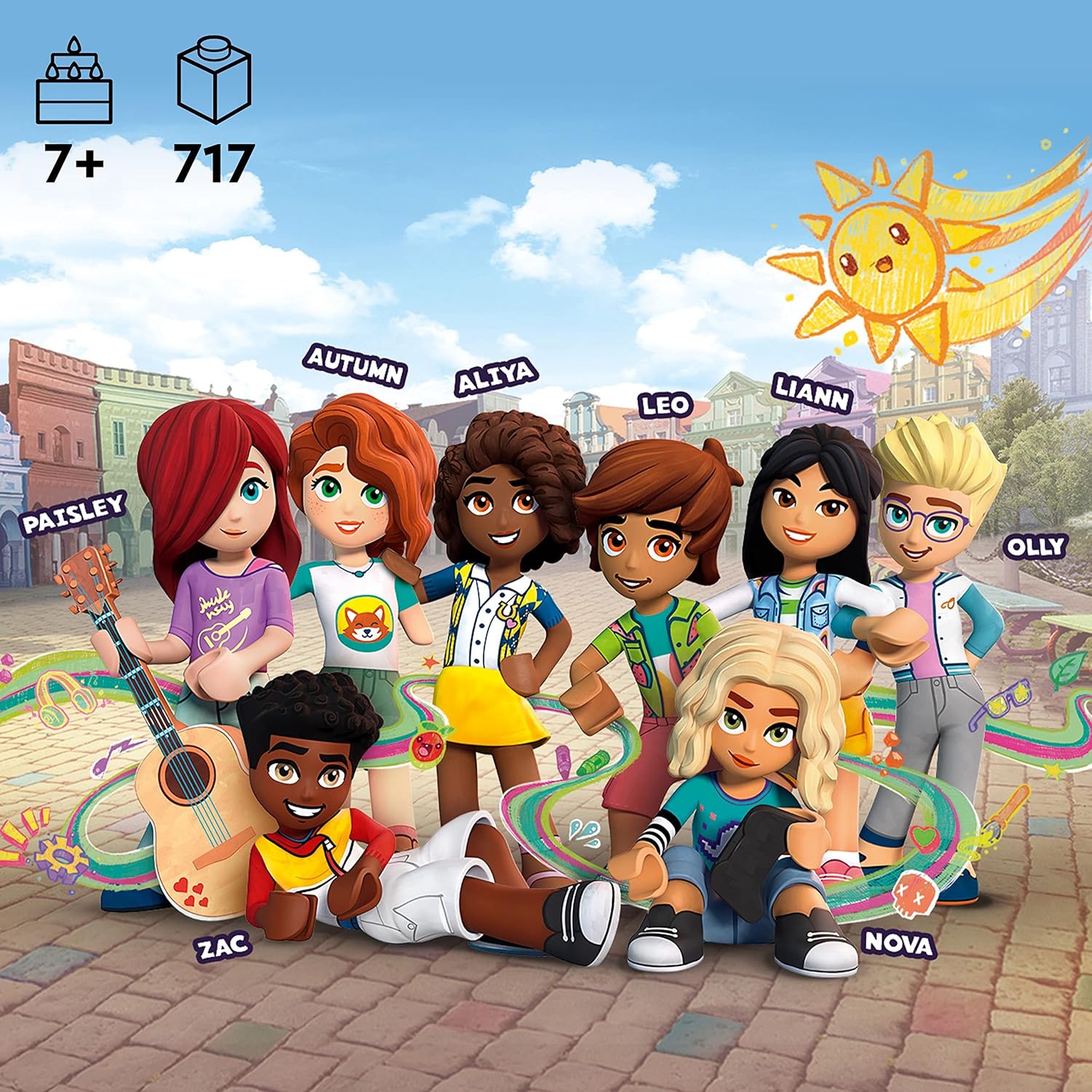 LEGO Friends Sea Rescue Boat 41734 Building Toy Set for Boys & Girls Ages 7+ Who Love The Sea, Includes 4 Mini-Dolls, a Submarine, Baby Dolphin and Toy Accessories for Ocean Life Role Play