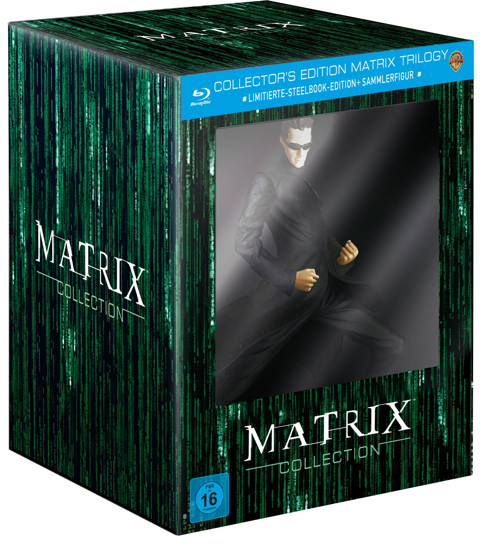 Matrix Trilogie (Collector's Edition inkl. Steelbook und Sammlerfigur)