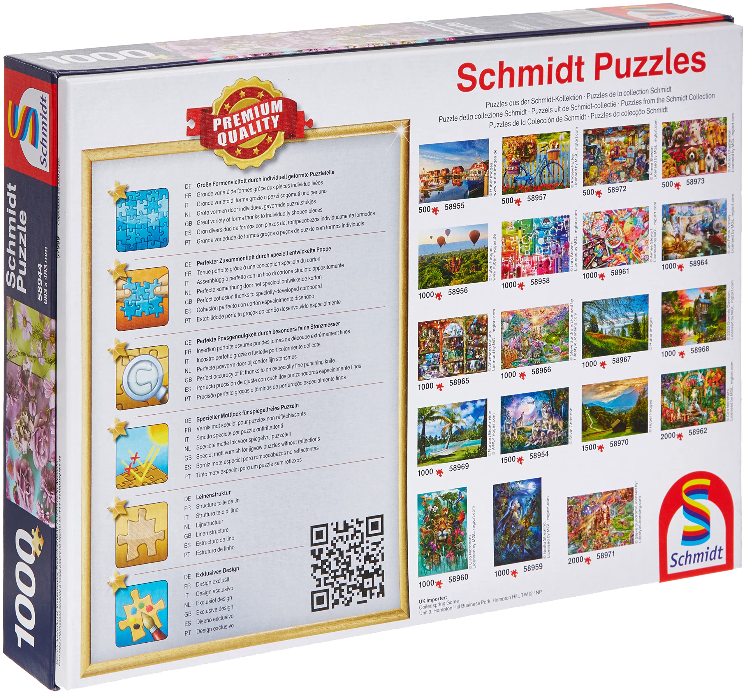 SCHMID  パズル Schmid Harley Davidson 1000 Piece Puzzle San Fran Pan