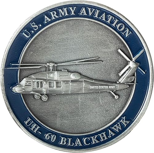 Moneda del desafío del helicóptero del halcón negro UH-60 de la aviación del ejército de los
