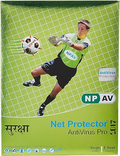 NPAV Net Protector Anti-Virus Pro 2017 – 1 PC, 1 Year (CD)