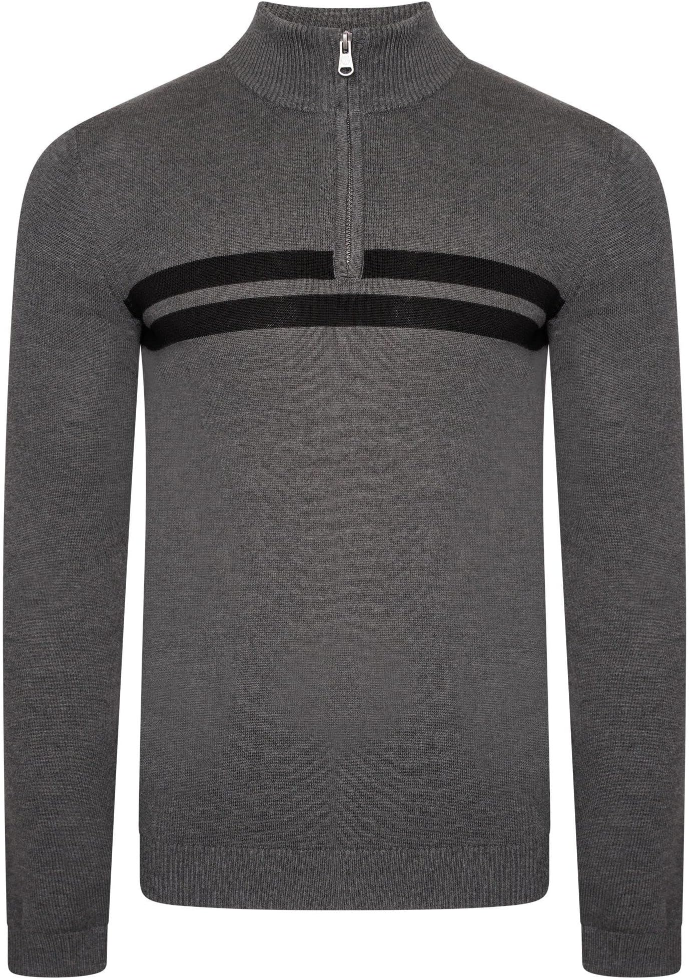 Dare 2bMens Unite Us Knitted Half Zip Sweatshirt