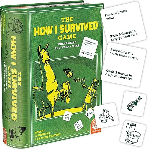 Miniatura 1 de MindWare The How I Survived Game - Divertidos juegos familiares para niños y adultos - Gran regalo para niños y niñas - A partir de 8 años