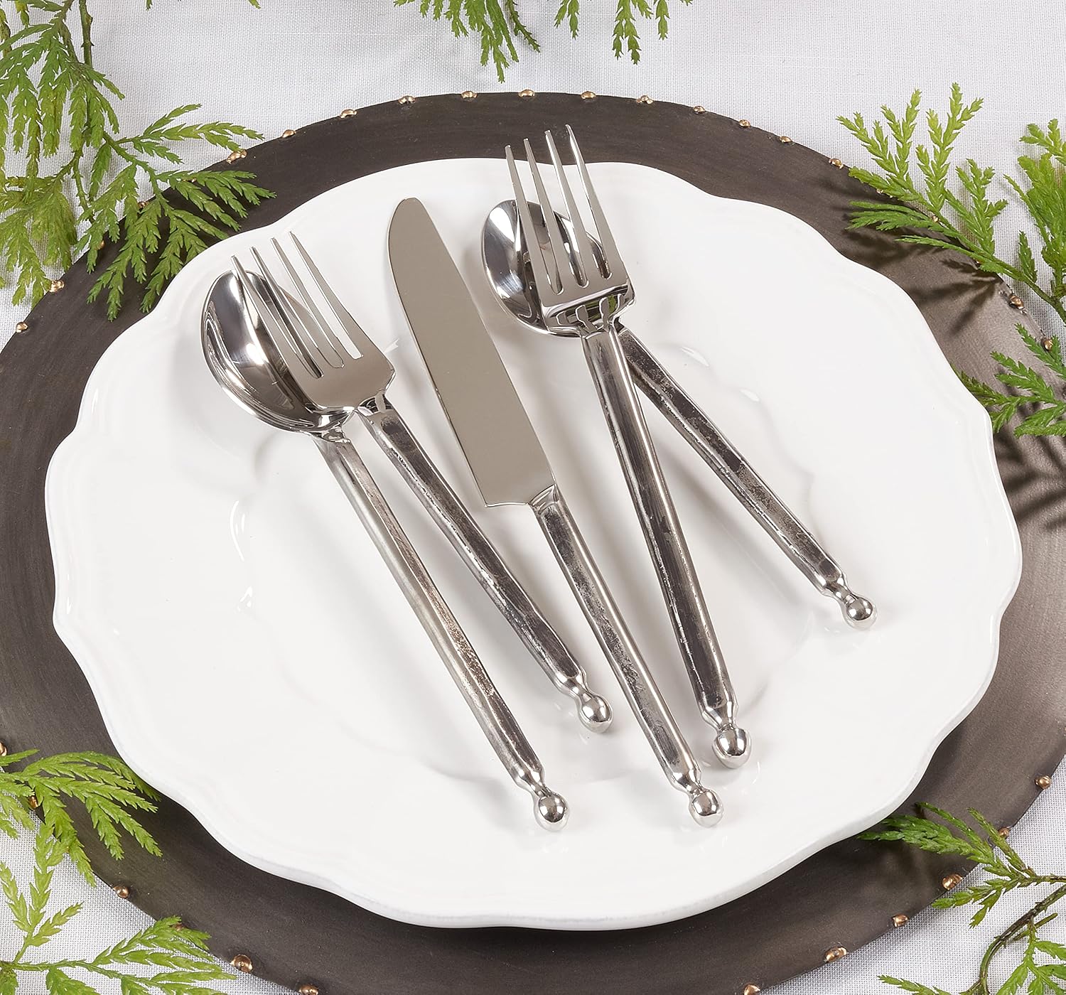Stainless Steel Flatware (Set of 5)