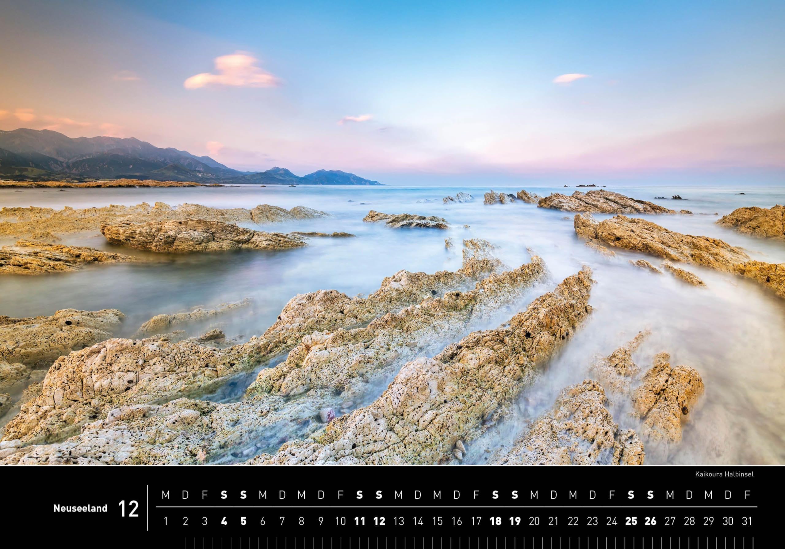 Neuseeland Premiumkalender 2027