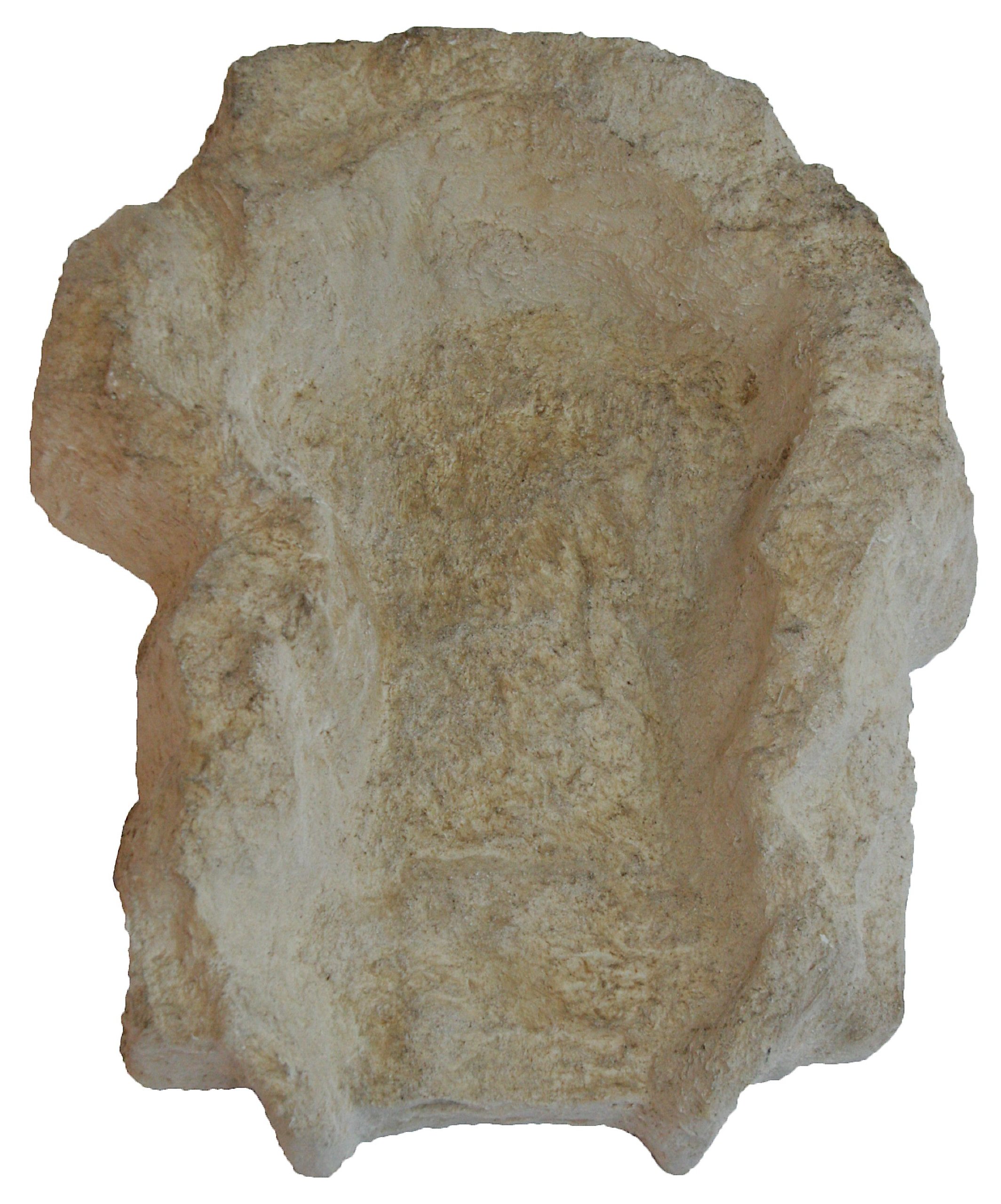 Wasserfall Weser Fels 3-teilig, Beige/Braun, a` 70 x 55 x 16 cm /3-Teilig