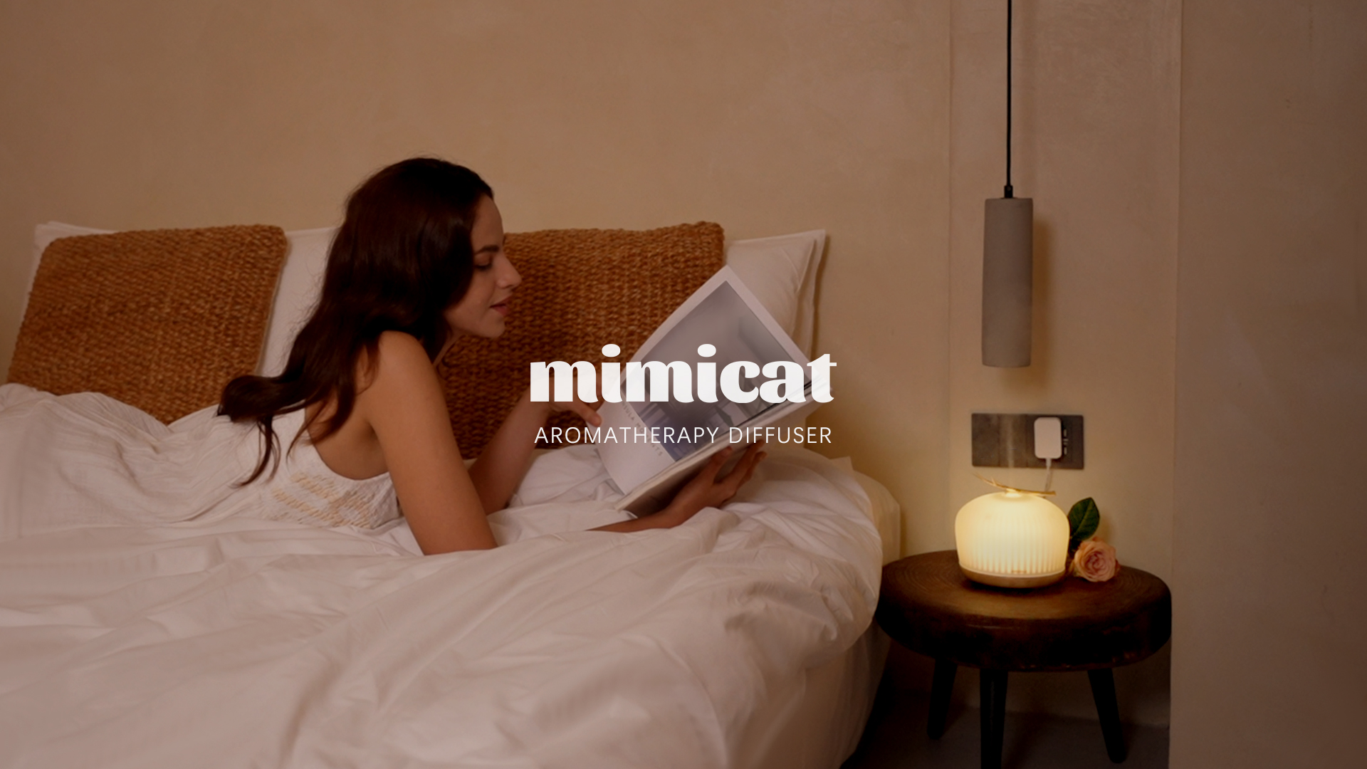 Amazon.com: mimicat Whisper-Quiet Glass Essential Oil Diffuser for