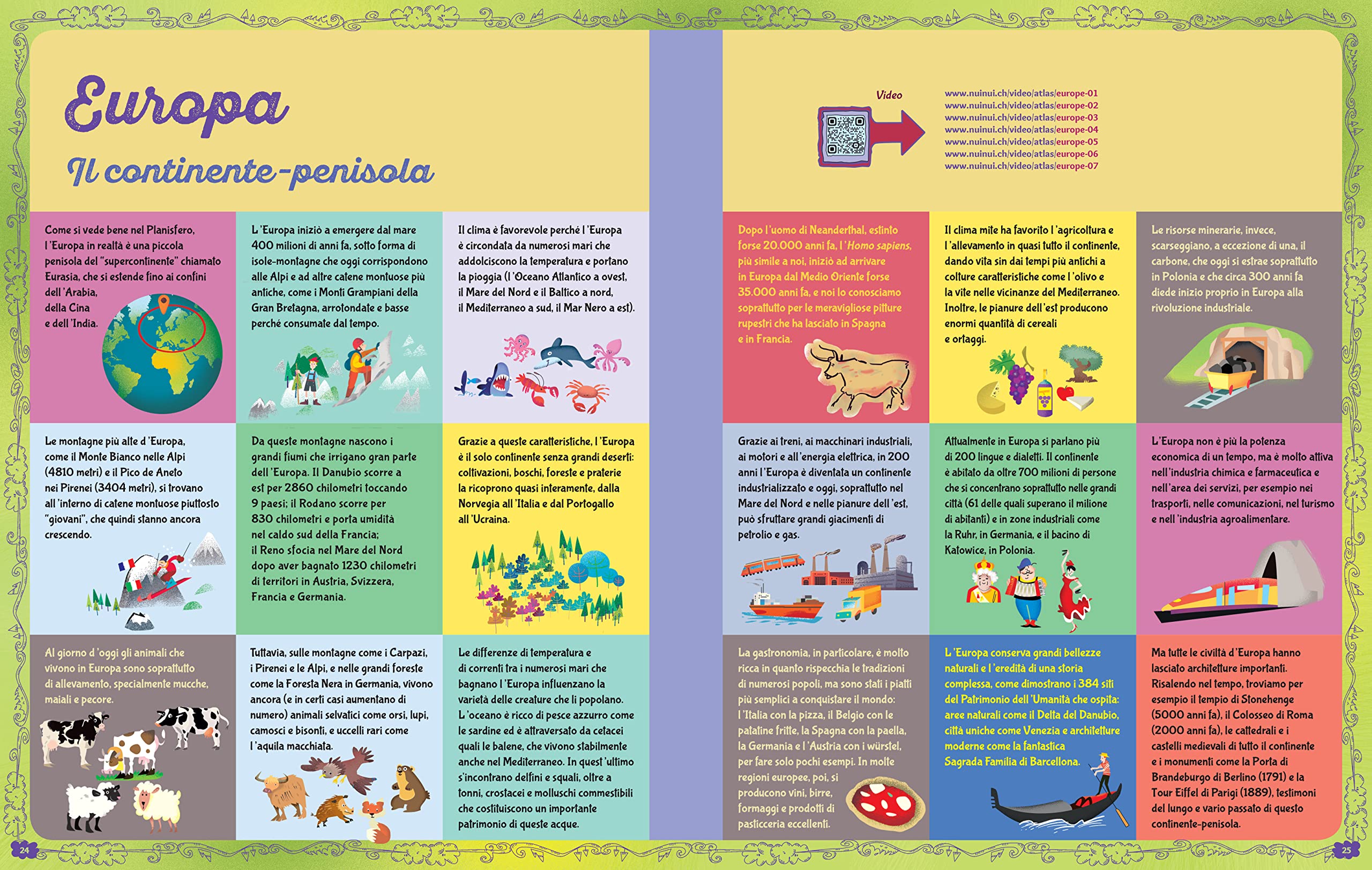 Pianeta Terra. Atlante per bambini. Mappe & video per scoprire il mondo e lo spazio. Ediz. ampliata. Con QR Code. Con 2 Poster