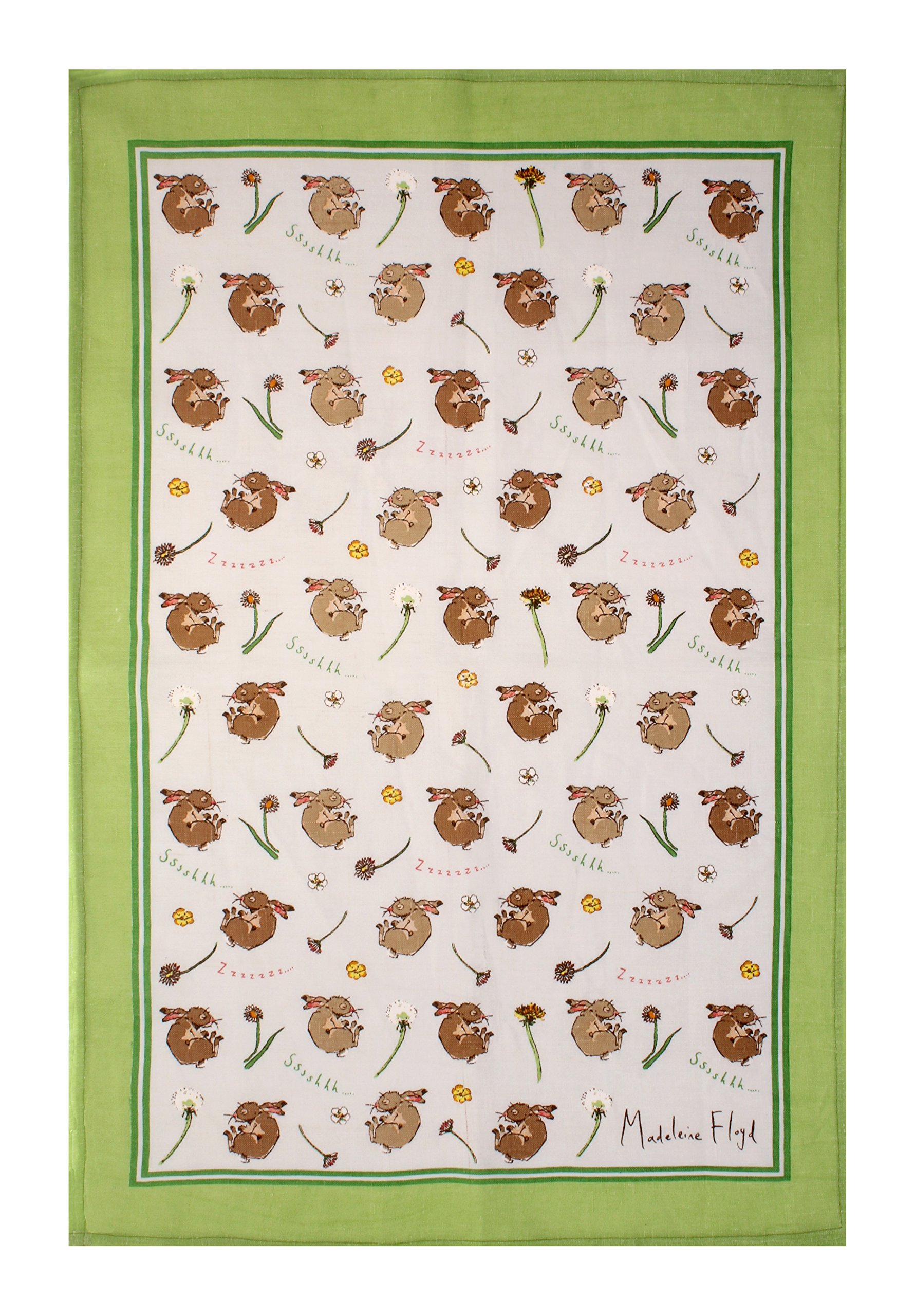 Ulster Weavers Strofinaccio In Lino – Sleeping Bunnies – 74x48 Cm – 100% Cotone