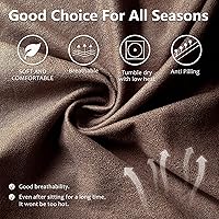 Vista 4 de Fundas para Sillas Reclinables Tipo Cuero, 4 Piezas Funda para Sillón Reclinable Lazy Boy, Protector de Muebles - Funda Suave Lavable para Sofá