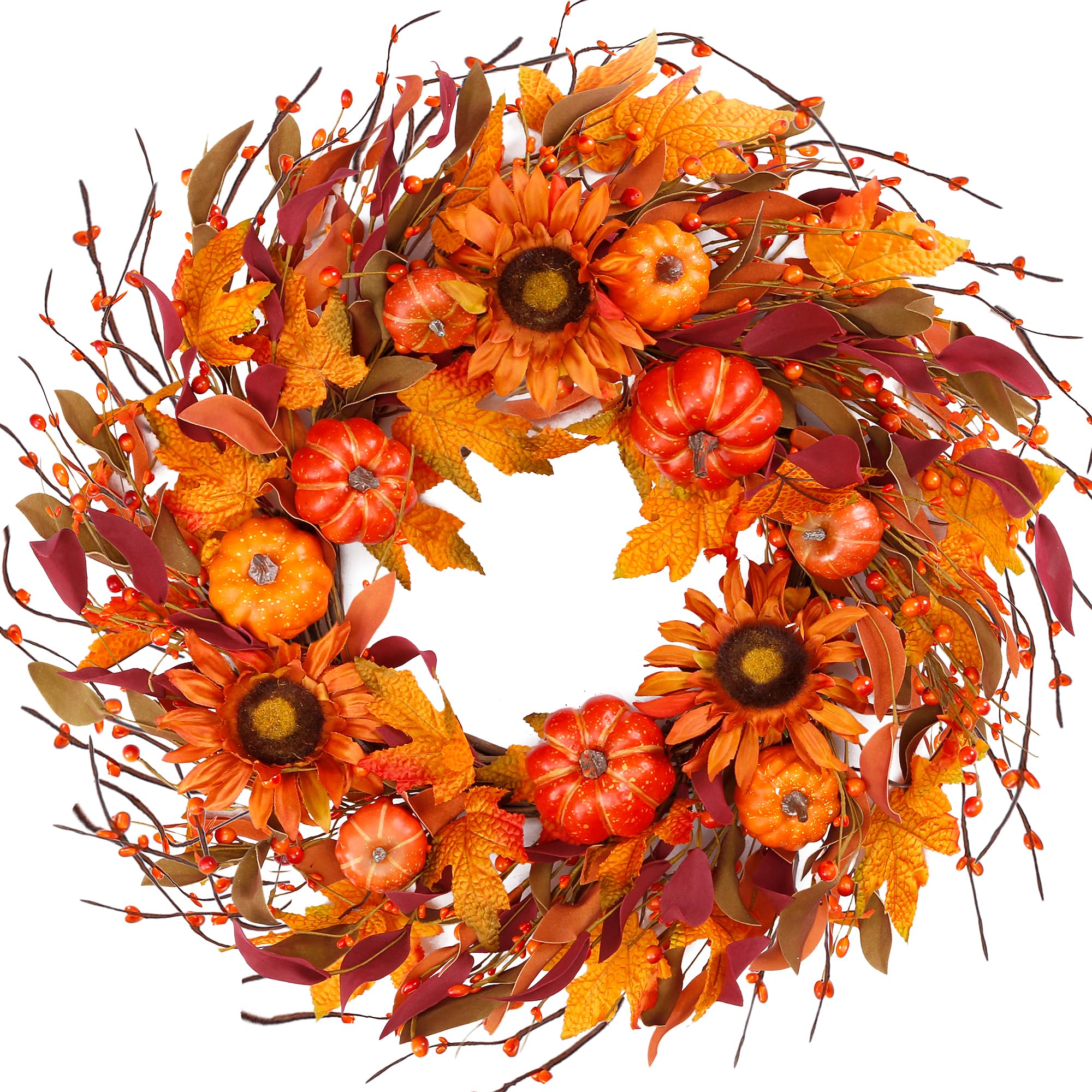 autumn wreathドライフラワーリース Fall Dried Flower Wreath – Idlewild Floral Co.