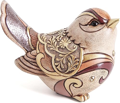 Figuras de pájaros para decoración del hogar, escultura de estatua de pájaro para decoración de estantes, decoraciones de pájaros bohemios para