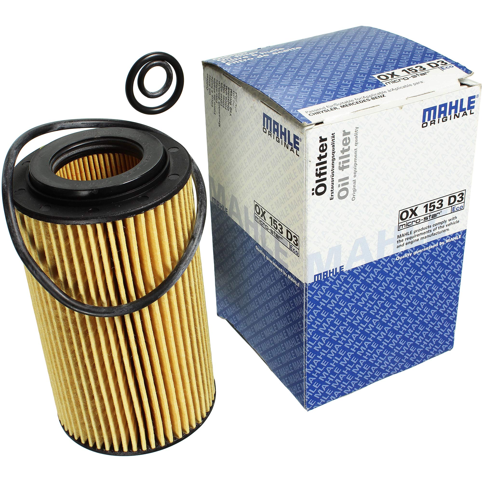Paquete de inspección Kit de mantenimiento con filtro de aceite OX 153D3, filtro de aire LX 752, filtro de combustible KL 179, tornillo de cierre