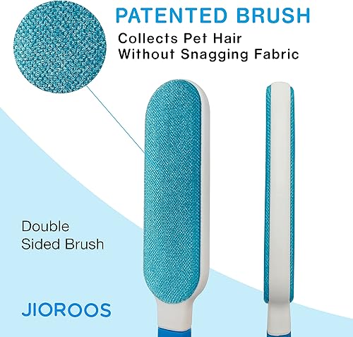 Miniatura 2 de Cepillo removedor de pelo de mascotas – Cepillo removedor de pelo de gato y perro, cepillo de pelusa de doble cara, cepillos limpiadores de pelo de
