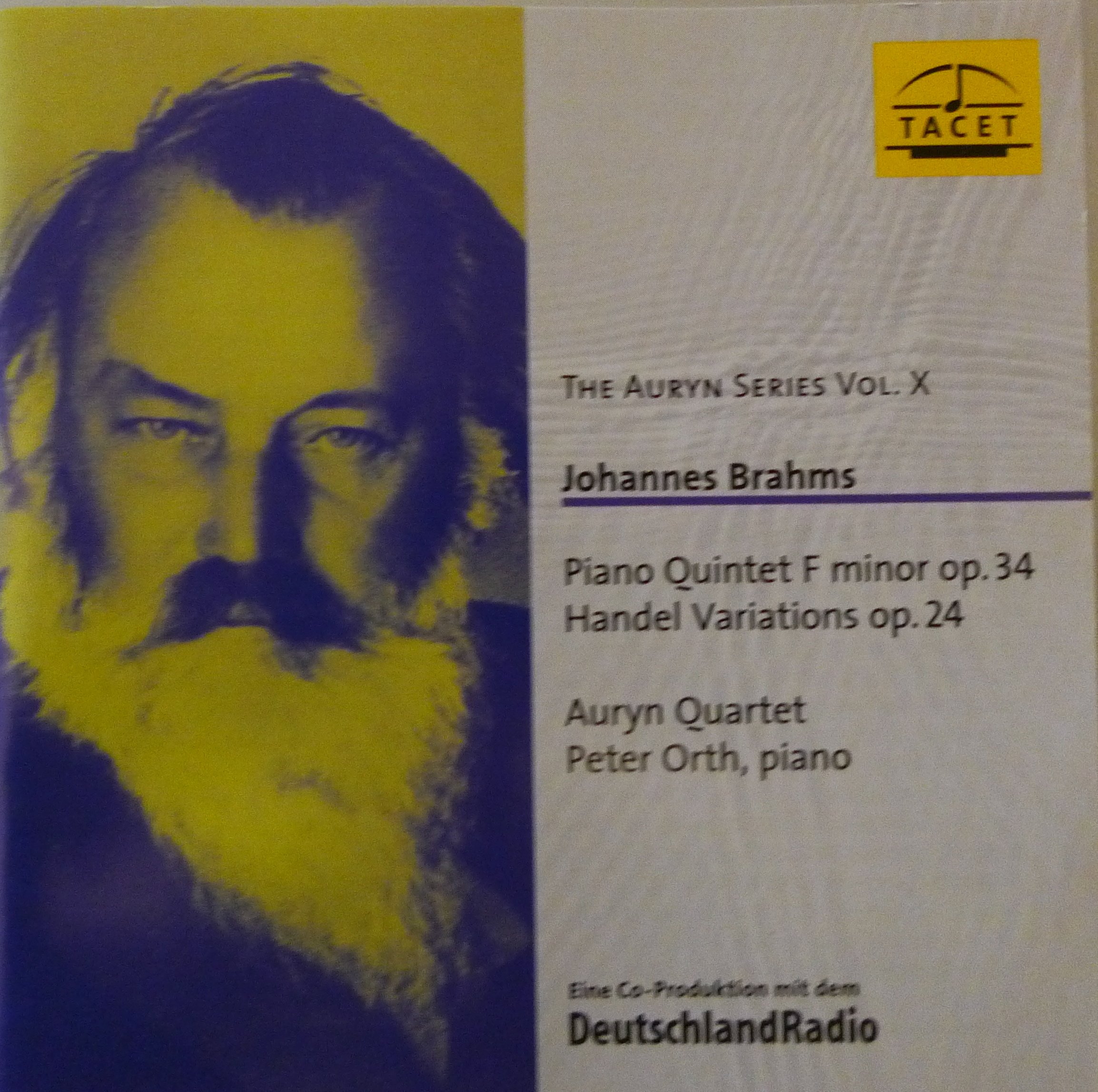 Brahms: Piano Quintet, Handel Variations