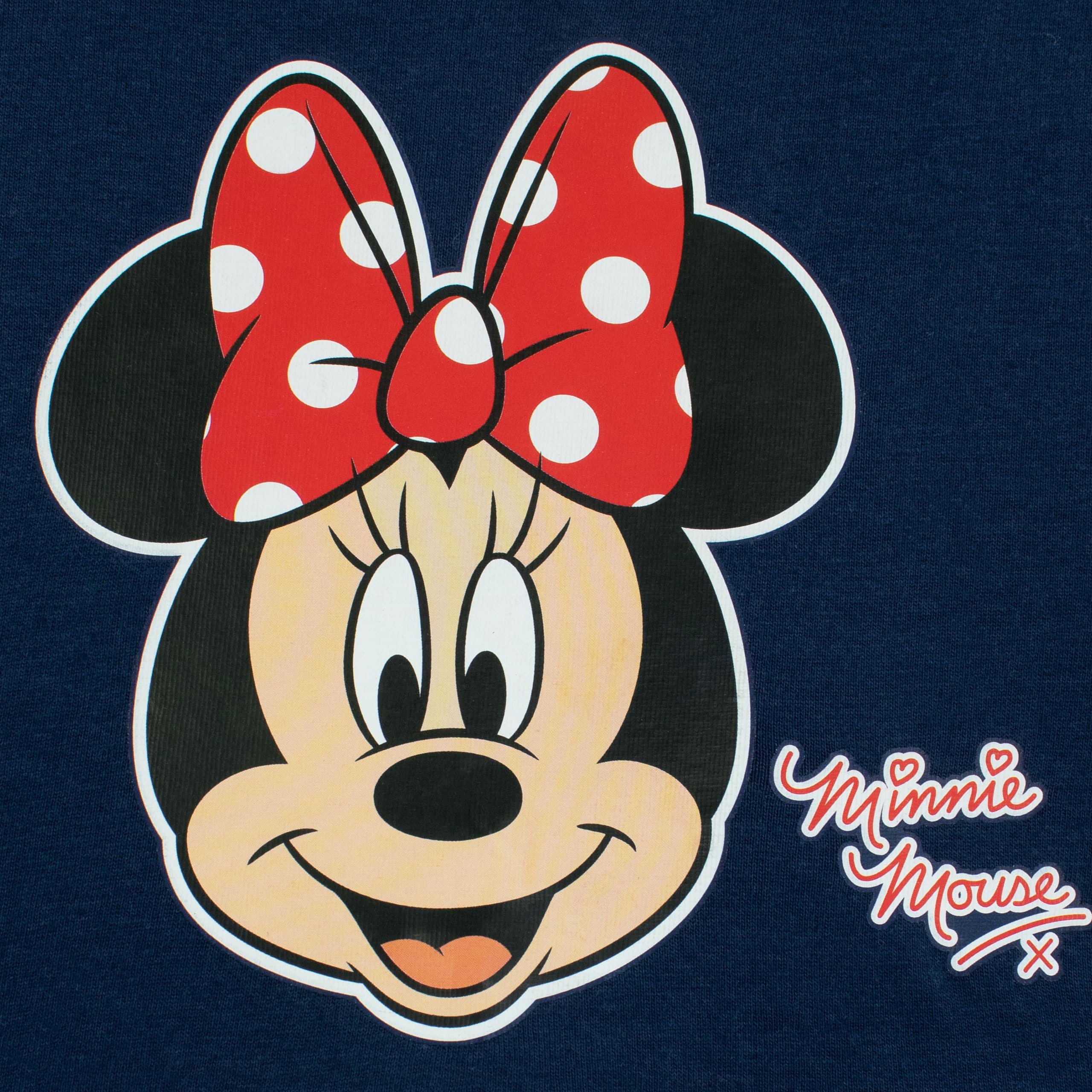 Sukienka Disney Myszka Minnie | Sukienka Myszka Minnie Dla Dziewczynek | Dziewczęca sukienka z długim rękawem | Wiek od 18 miesięcy do 8 lat