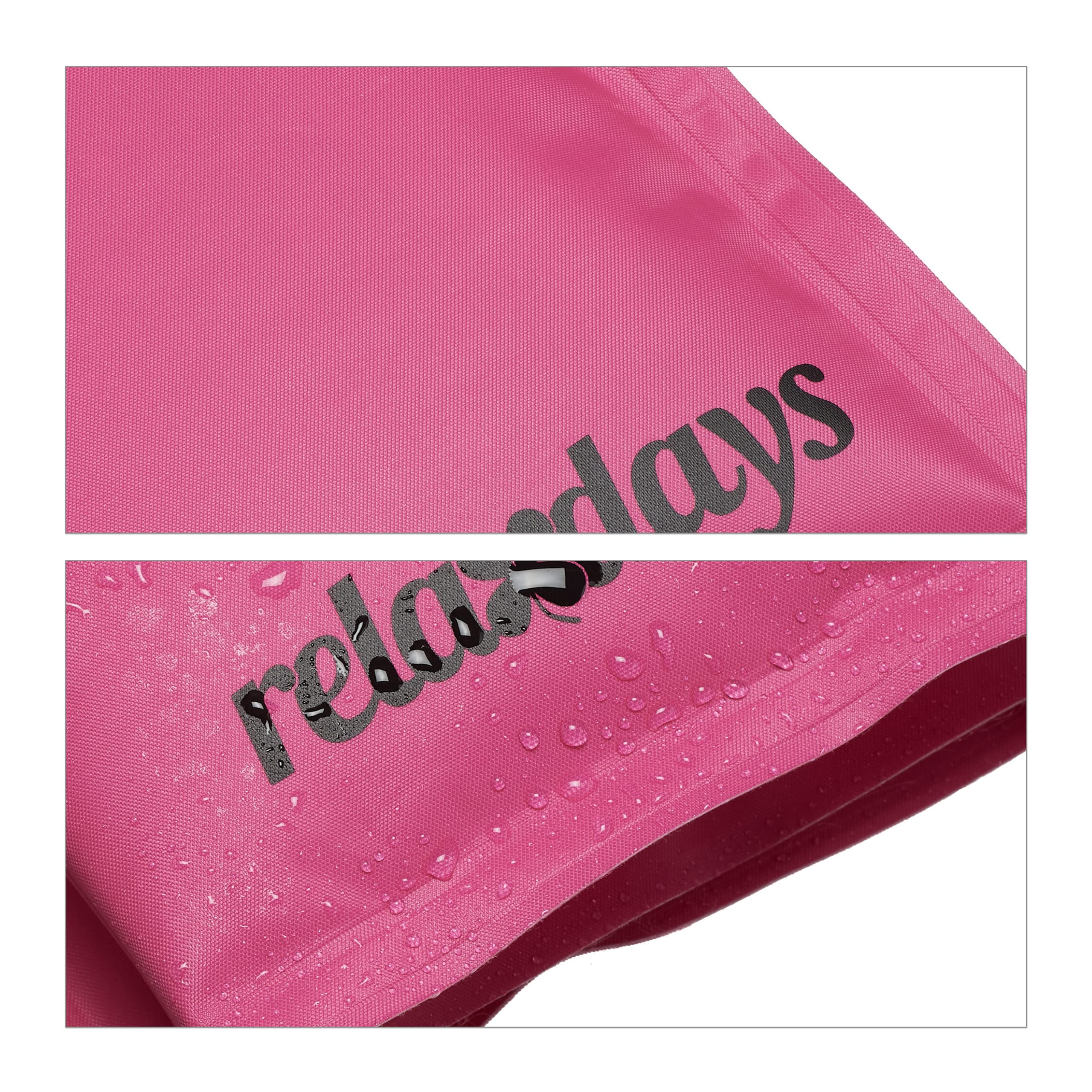 Relaxdays Tappetino Refrigerante per Cani, 20 x 35 cm, Tappeto Rinfrescante con Gel, Materassino Fresco Gatti, Rosa