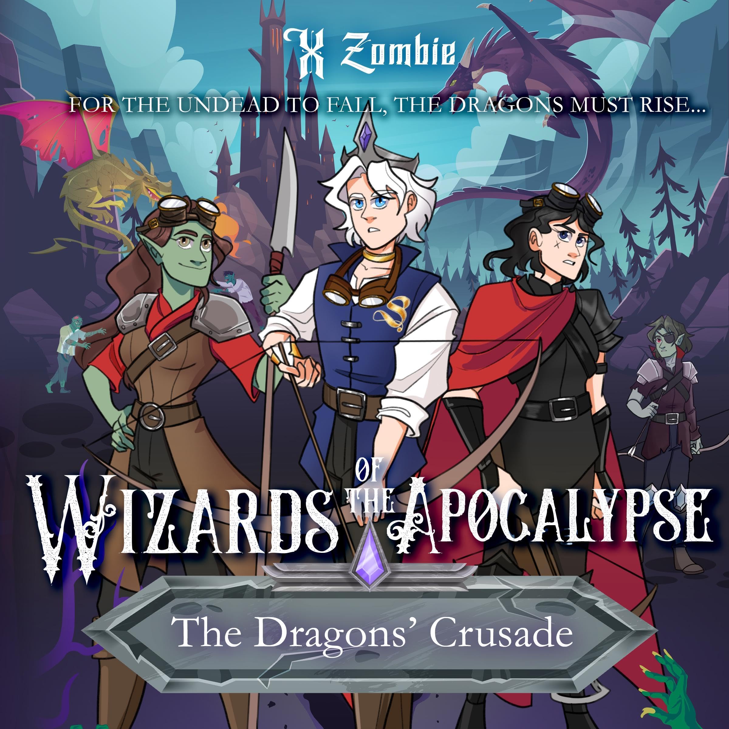 Cover art for The Dragons' Crusade