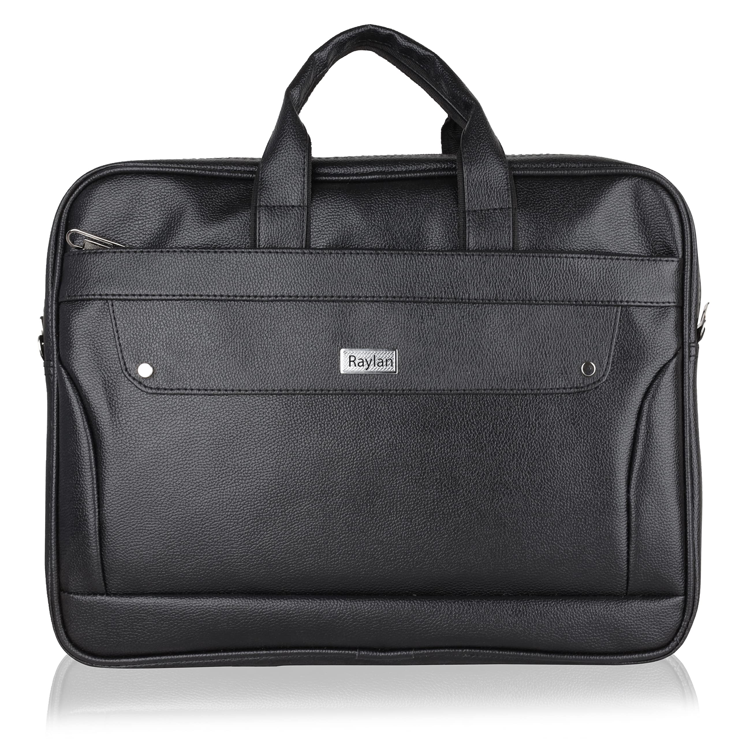 Raylan Stylish Rexine Executive Formal Office Bag | Shoulder Laptop Messenger Bag For Men (B0BTYV53XC) Amazon Price History, Amazon Price Tracker