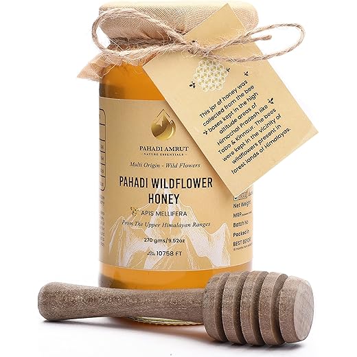 Pahadi Amrut Wild Honey 270g - Raw & Pure