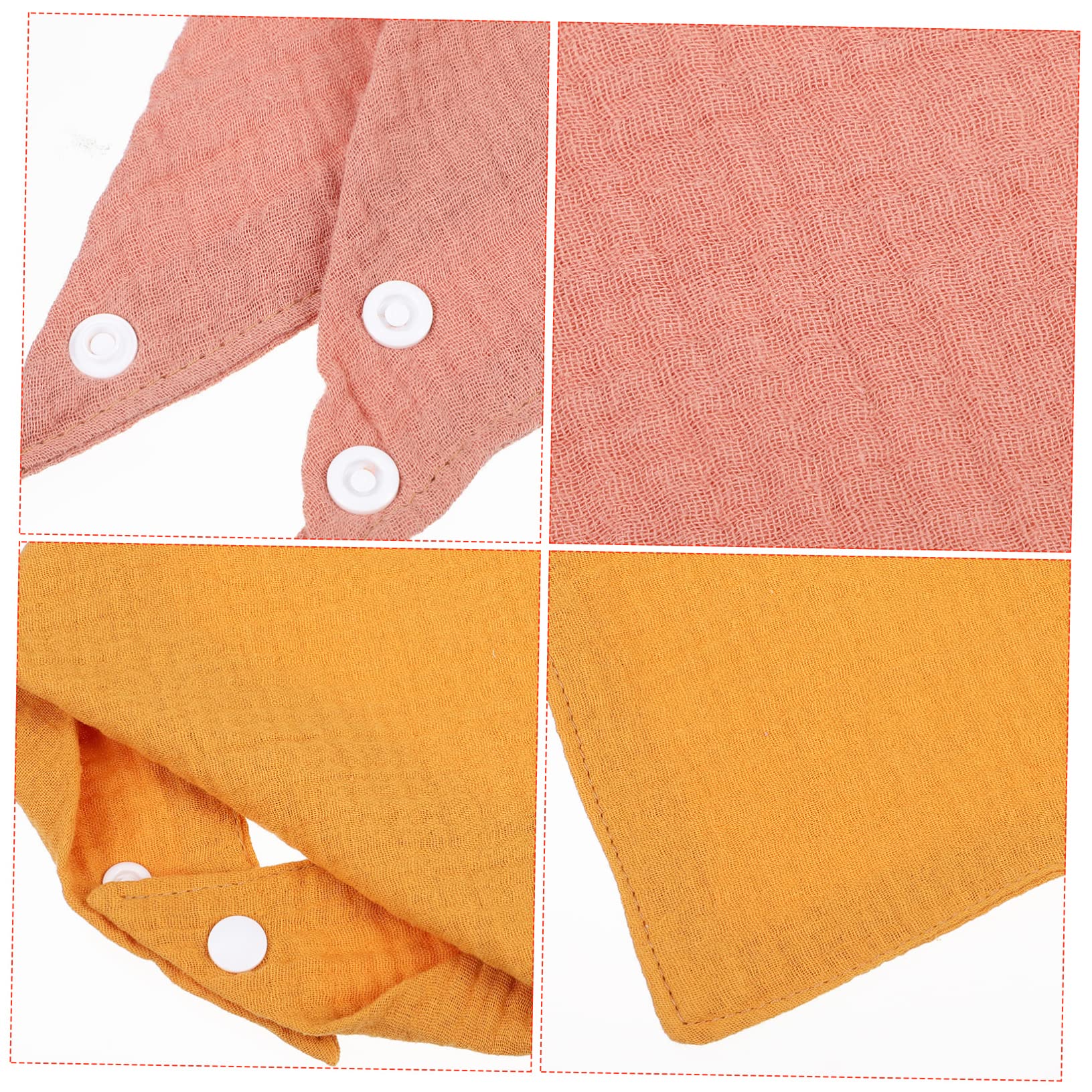 GALPADA 3 Set Bavaglini Per Neonati Bavaglini Per La Del Bambino Bandane Per Neonati Triangolari Set 6 Pezzi * 3