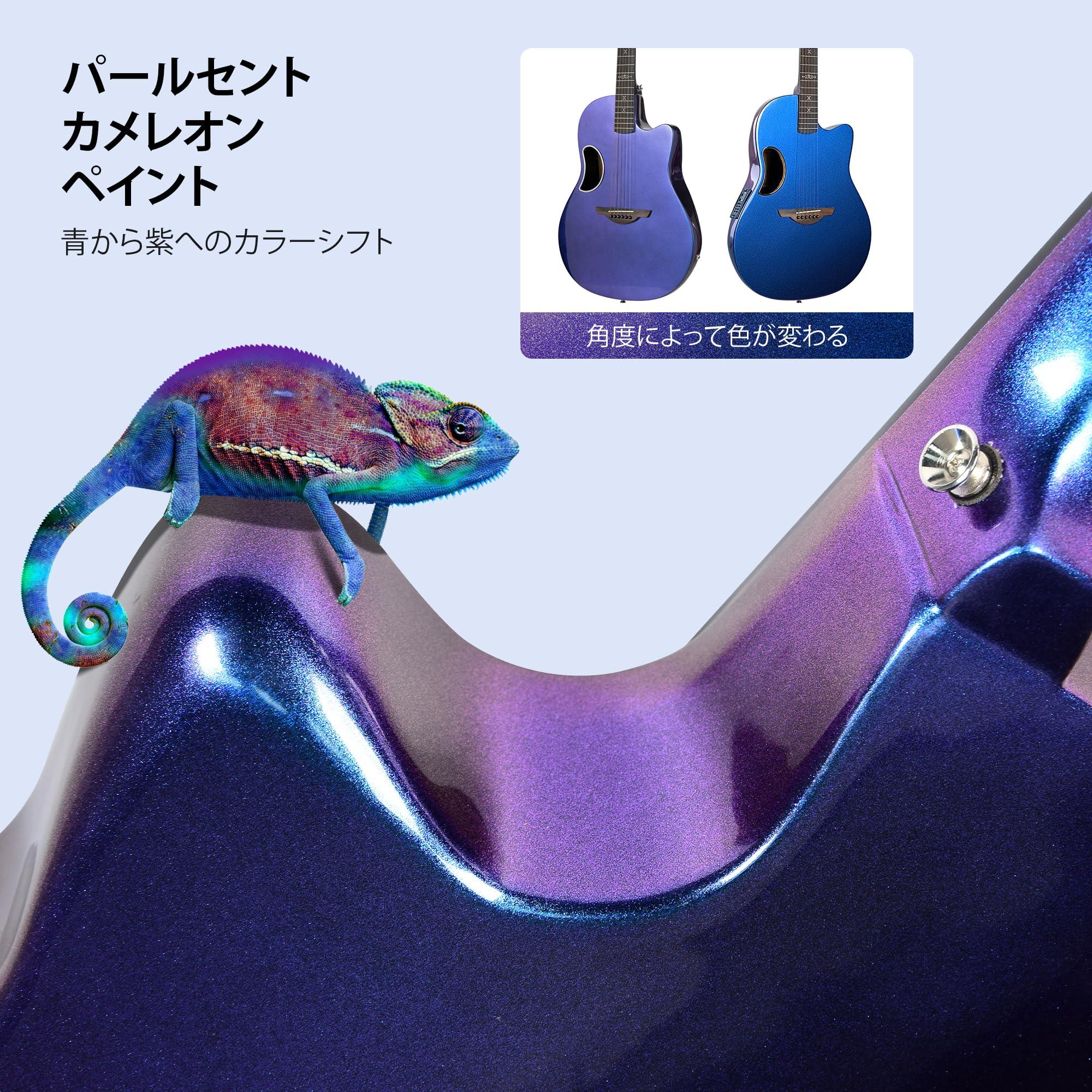 CAHAYA エレアコギター 41インチ カーボンファイバー ギター未使用美品 Amazon | CAHAYA アコースティック エレアコギター 41インチ カーボン