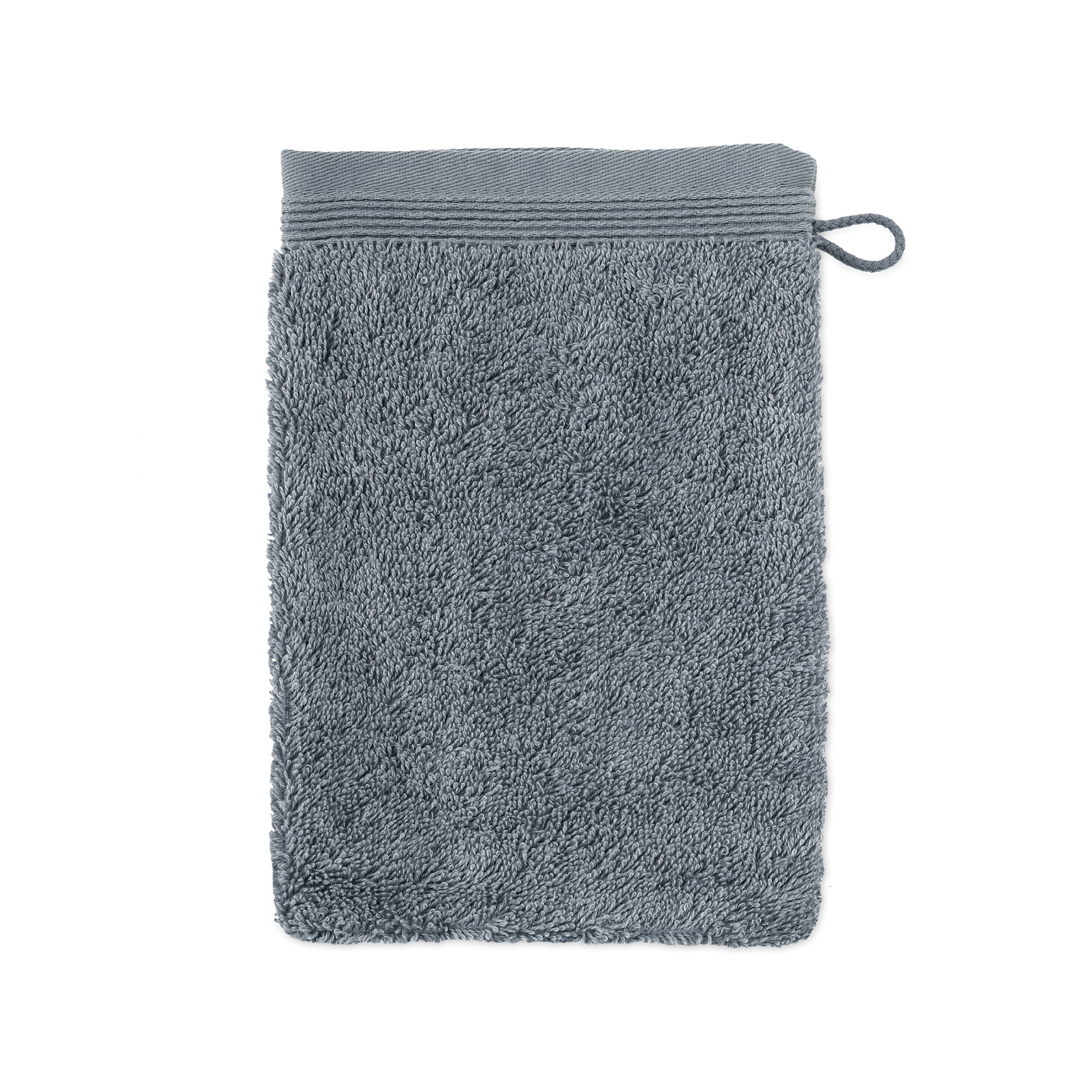 Möve Superwuschel Waschhandschuh 20 x 15 cm aus 100% Baumwolle, Stone