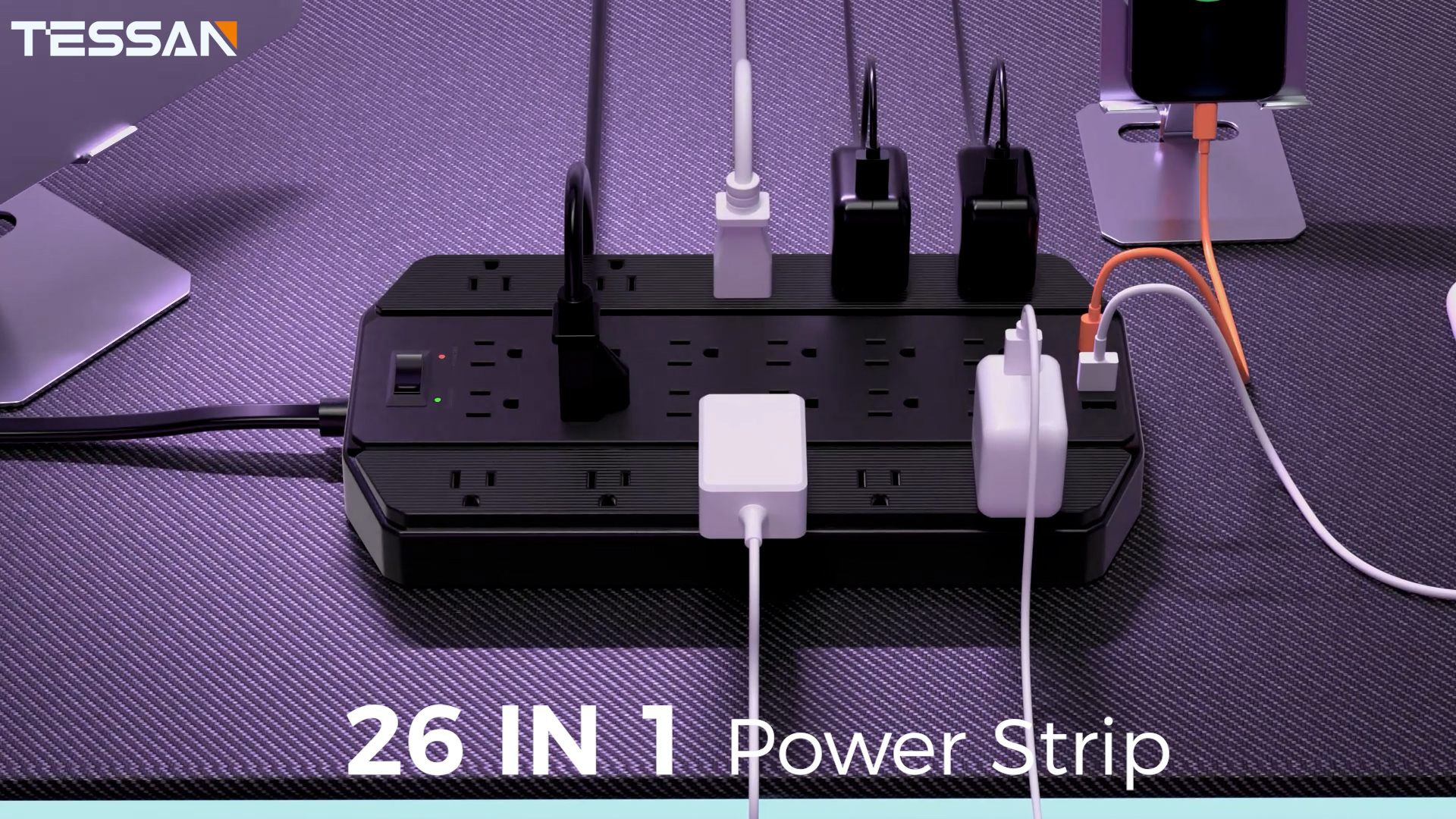 J*1様 SKYNET Pure-D PowerStabilizer SK-PS Amazon.com: 4000J Surge Protector Power Strip, TESSAN 22 Outlets