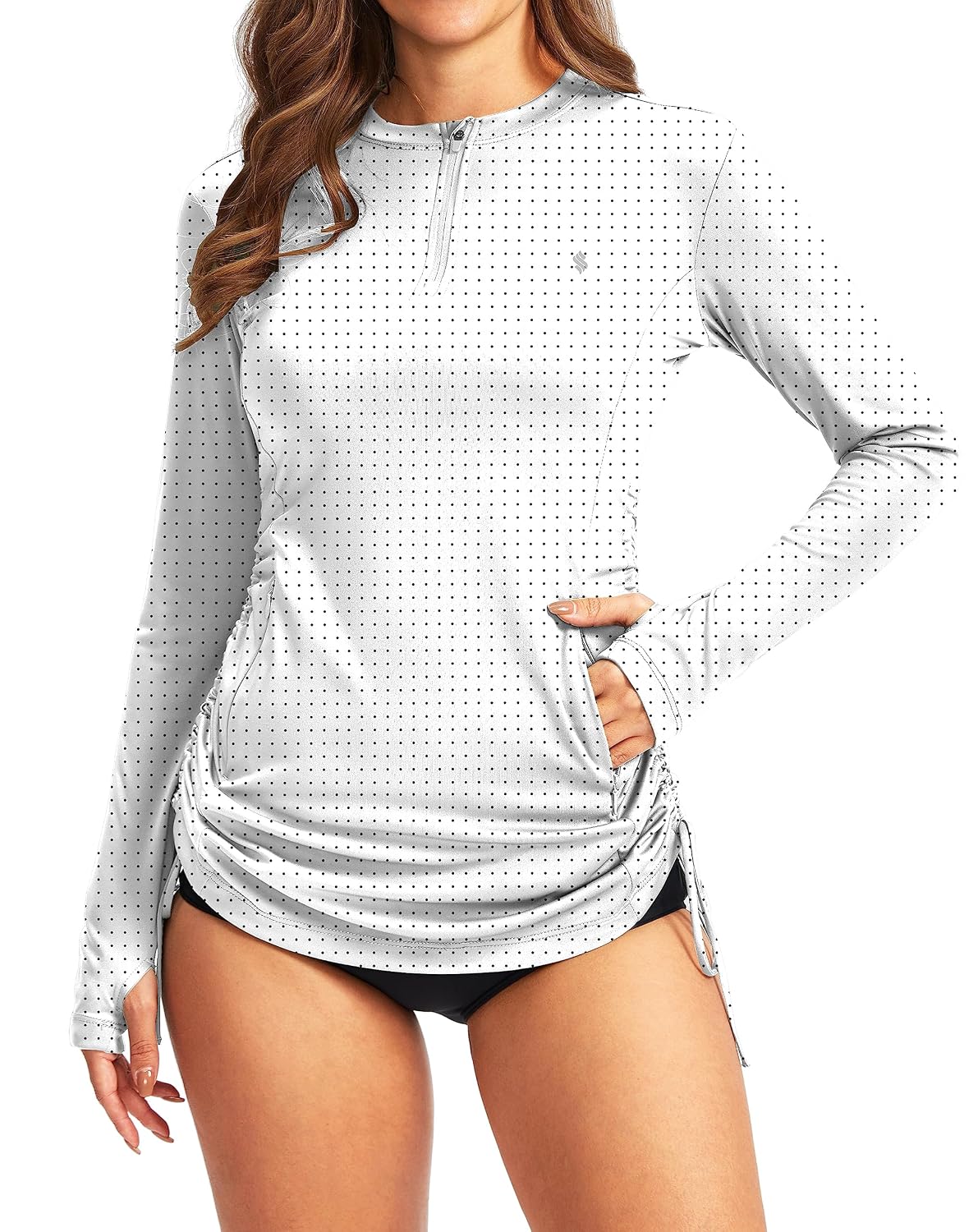 Soothfeel Women's Long Sleeve UV Sun Protection Rash Guard Shirts UPF 50+ Swim Shirt Swimsuits Top for Women with Zip Pockets - Review, Price and Buying Guide