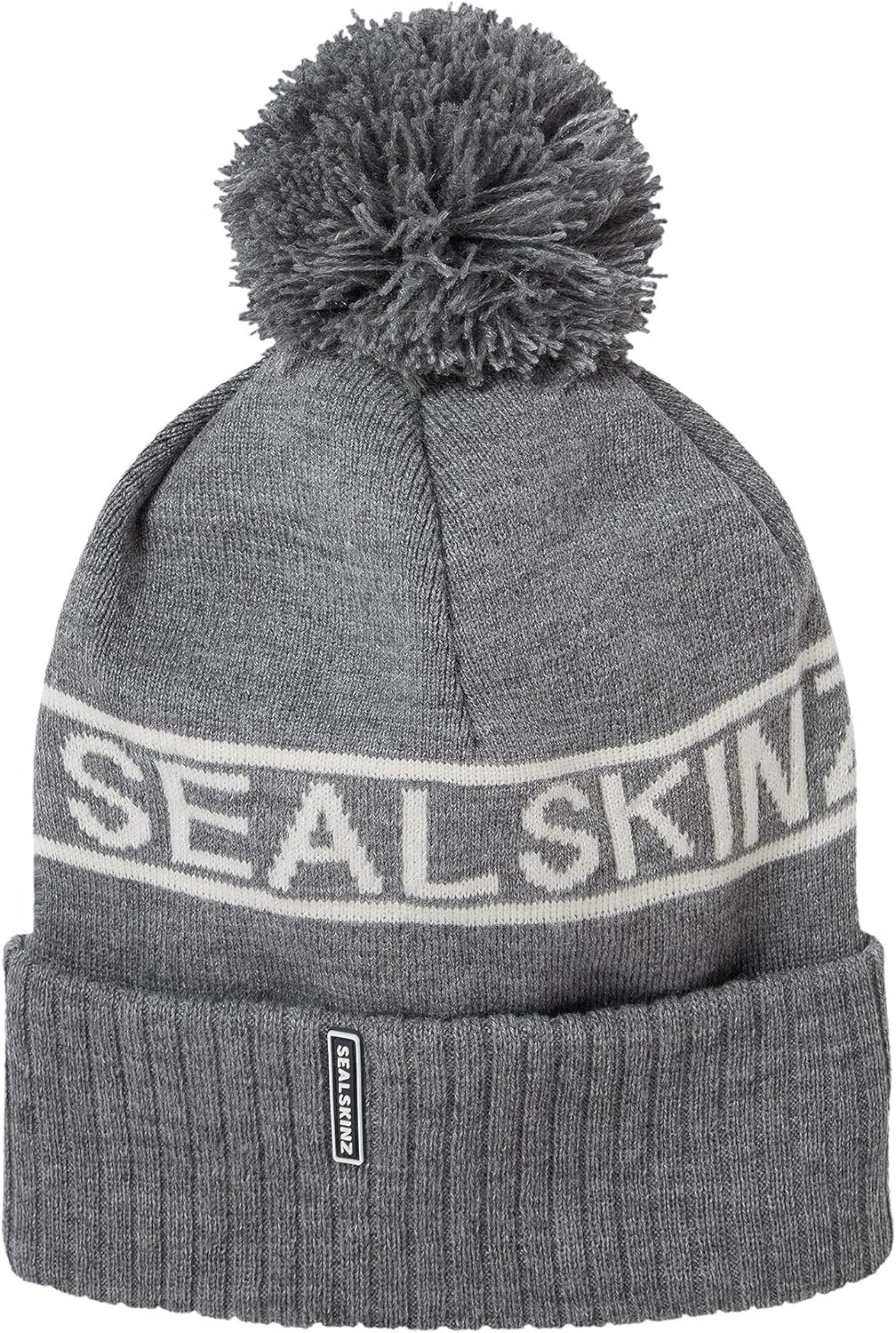 SEALSKINZ Unisex Heacham Waterproof Cold Weather Icon Bobble Hat